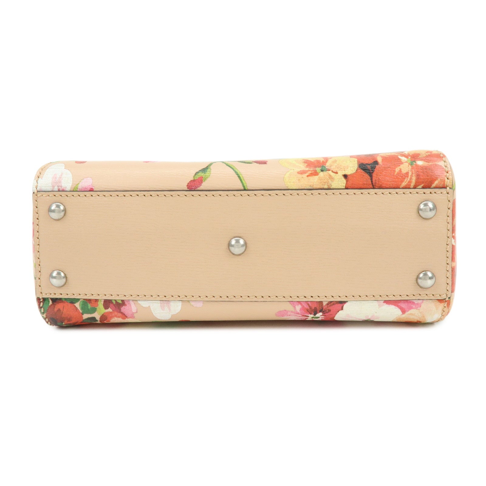 GUCCI Bamboo Blooms Mini Shopper 2Way Hand Shoulder Bag Pink 368823