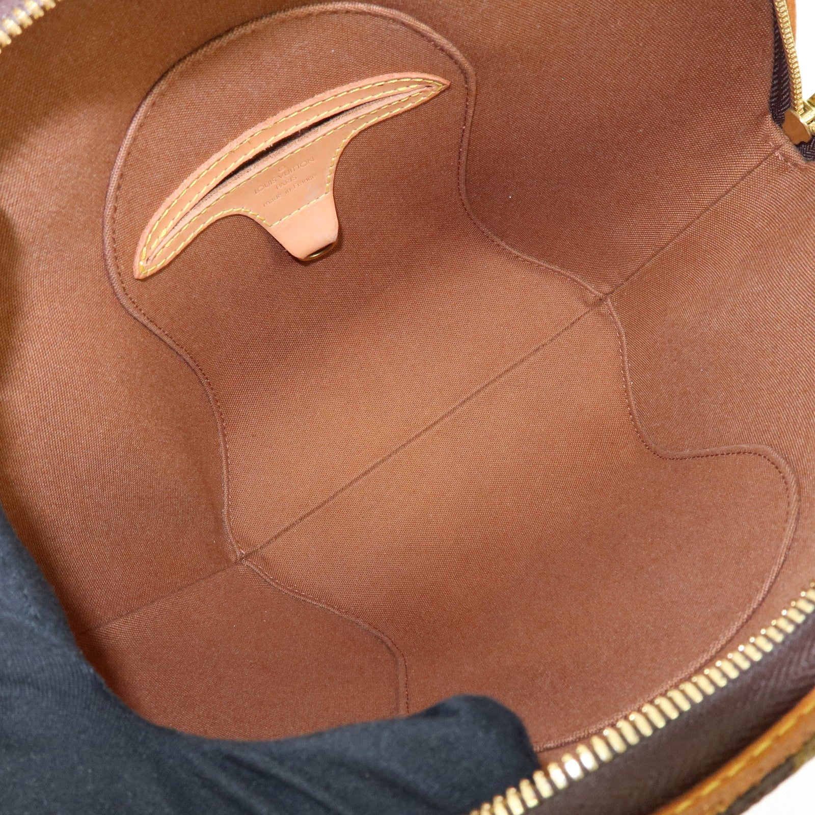 Louis Vuitton Monogram Ellipse PM Hand Bag Brown M51127