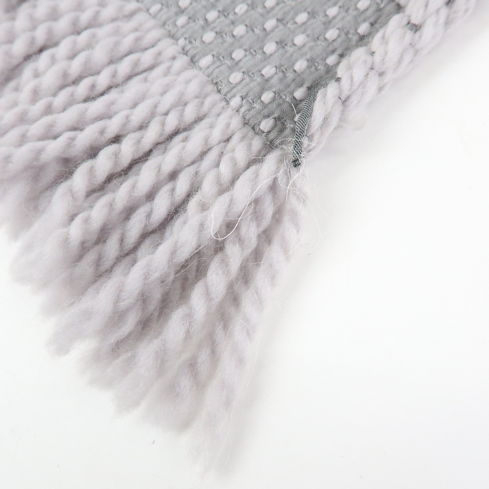 Louis Vuitton Monogram Escharp Logomania Scarf Gris Perle M74742