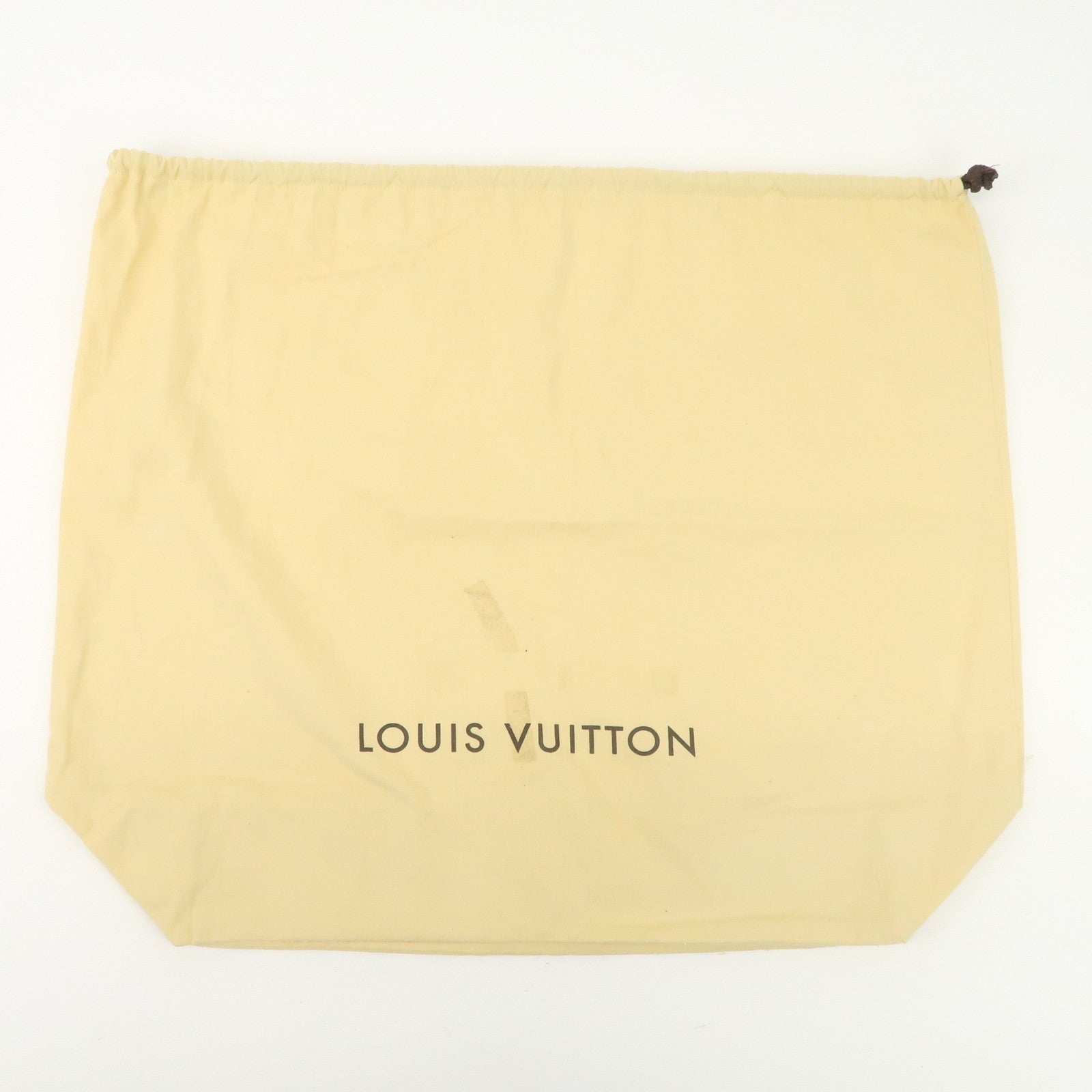 Louis Vuitton Set of 7 Dust Bag Storage Bag Drawstring Style Beige