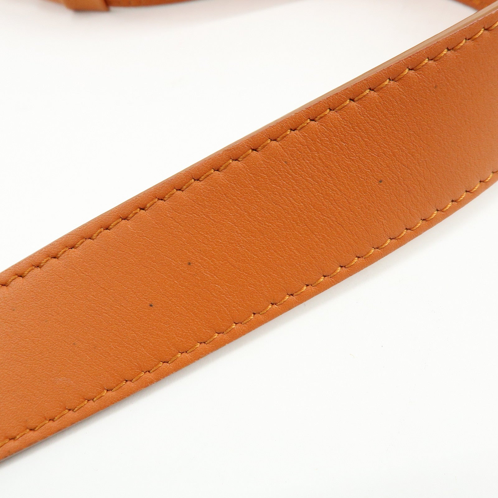 Chloe Mate Leather Shoulder Bag Crossbody Bag Orange