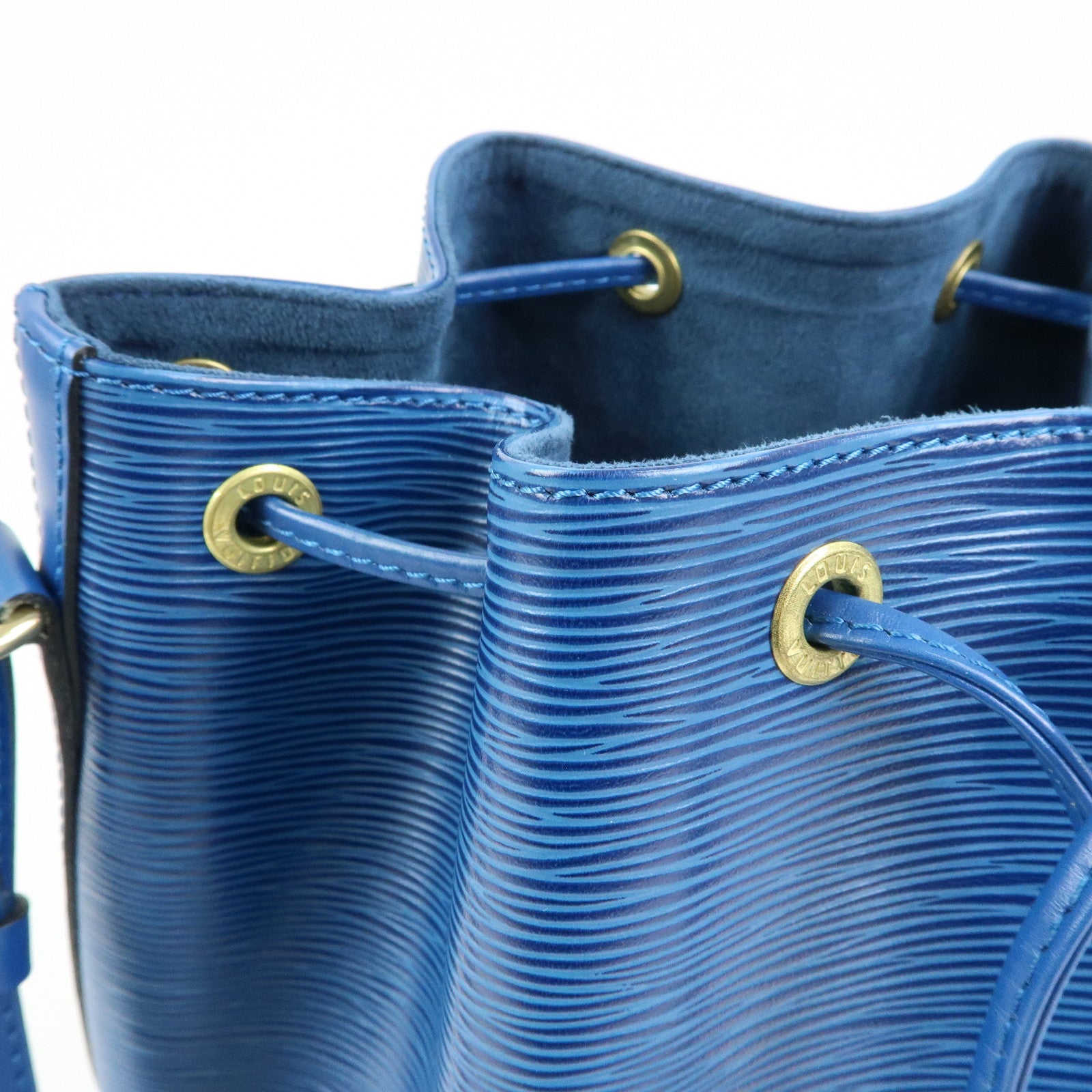 Louis Vuitton Epi Petit Noe Shoulder Bag Toledo Blue M44105