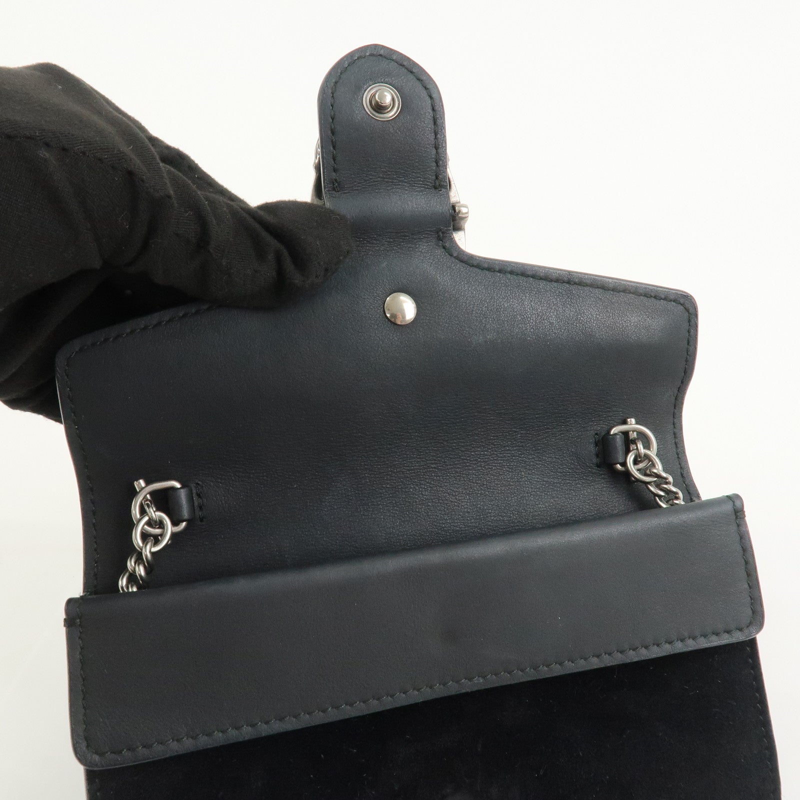 GUCCI Dionysus Super Mini Bag Leather Chain Shoulder Bag 476432