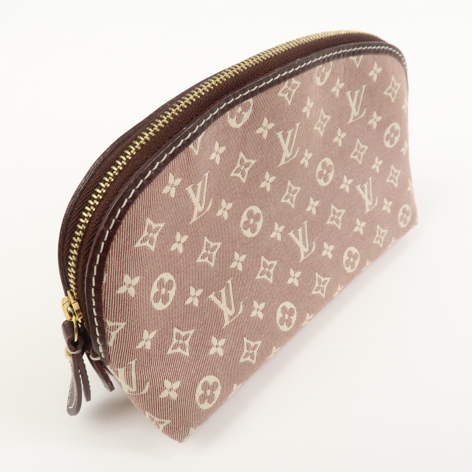 Louis Vuitton Monogram Idylle Pochette Cosmetic PM Pouch M40377