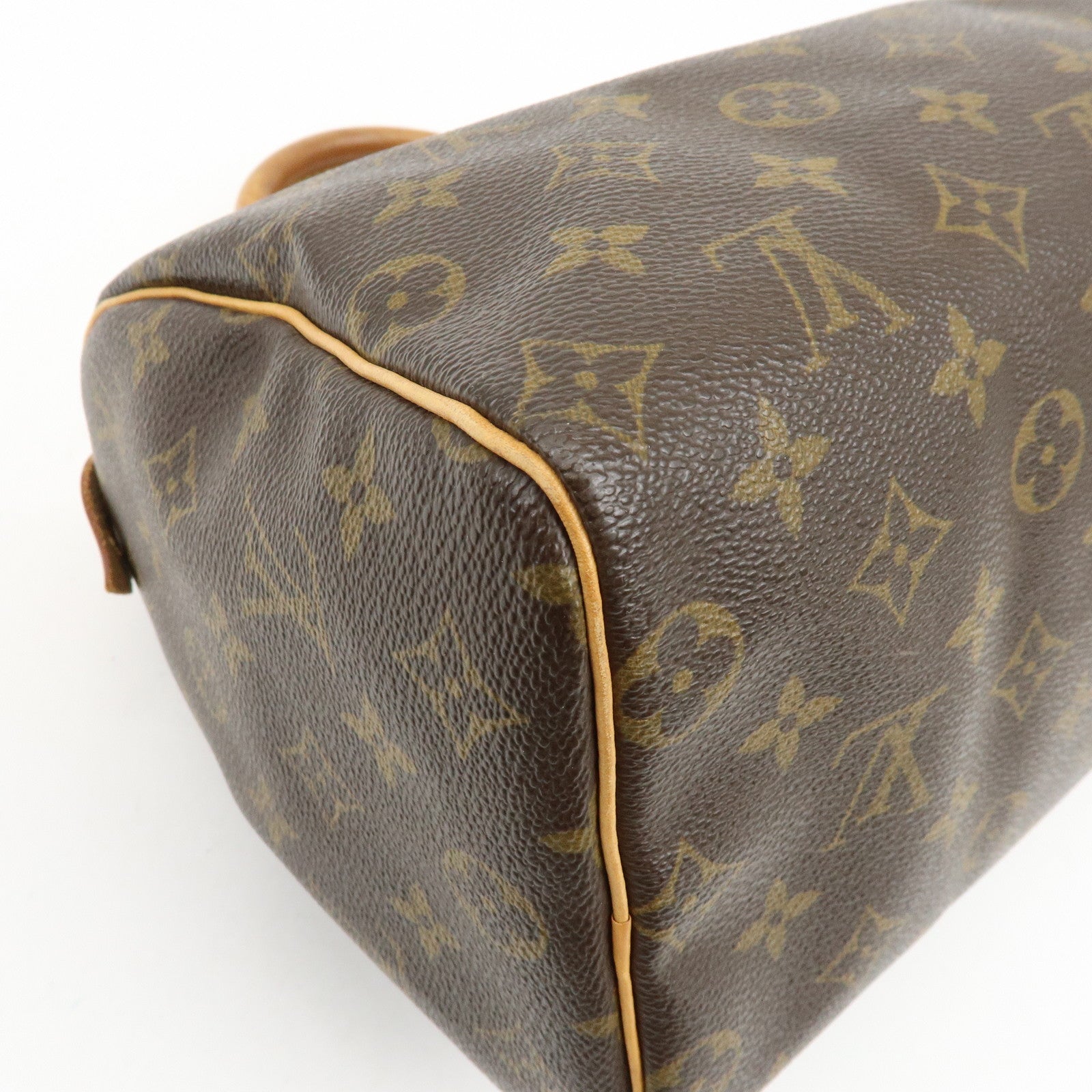 Louis Vuitton Monogram Speedy 25 Boston Bag Hand Bag Brown M41528