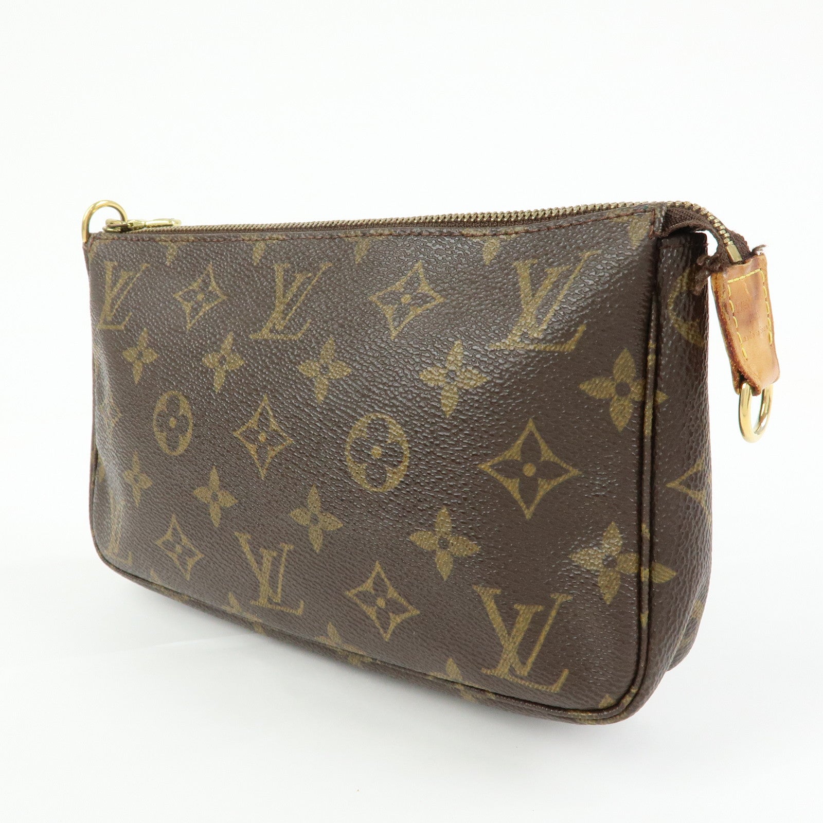 Louis Vuitton Monogram Pochette Accessoires Pouch Hand Bag M51980