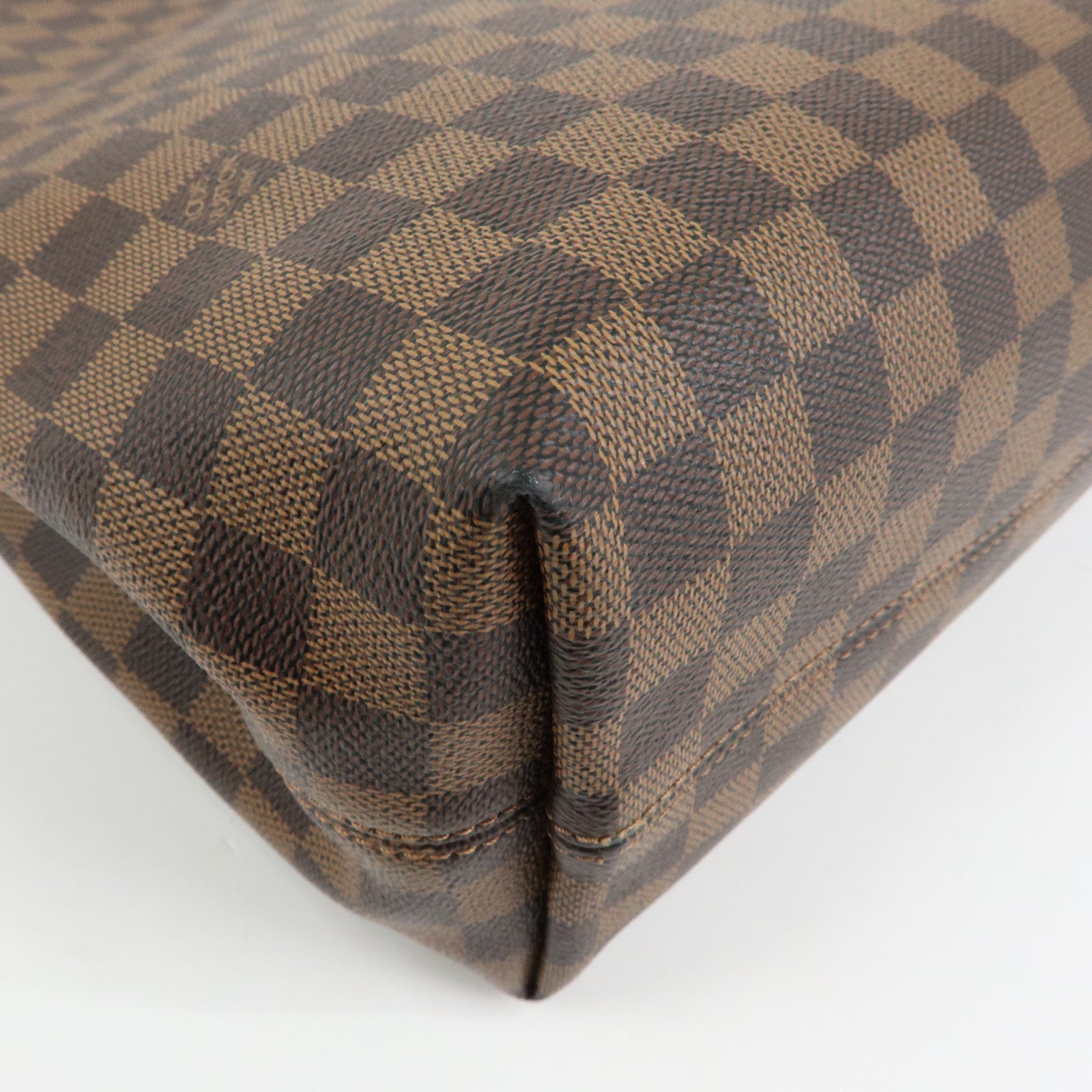 Louis Vuitton Damier Graceful MM Shoulder Bag Damier Ebene N44045