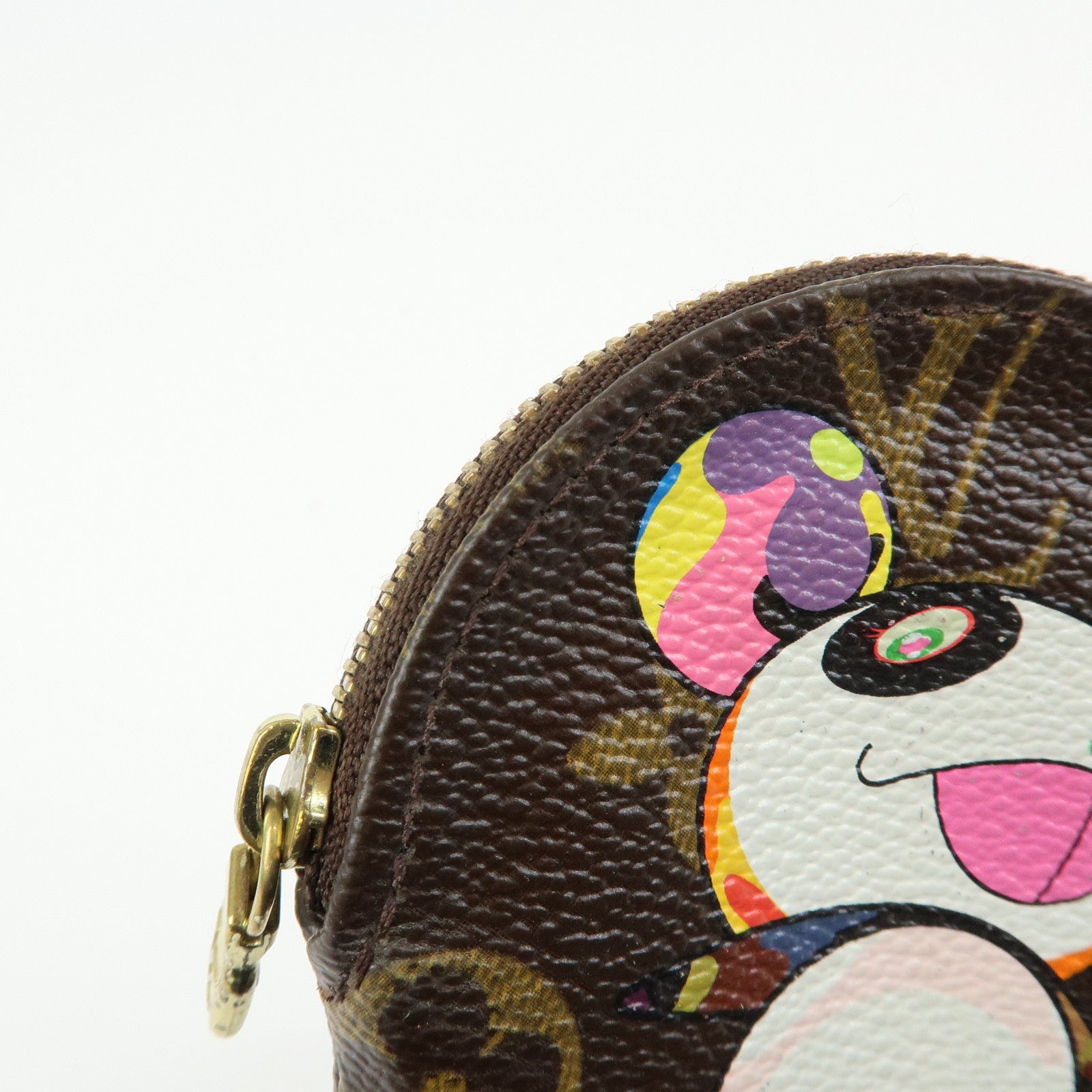 Louis Vuitton Porte-Monnaie Rond Monogram Panda Coin Case M61928