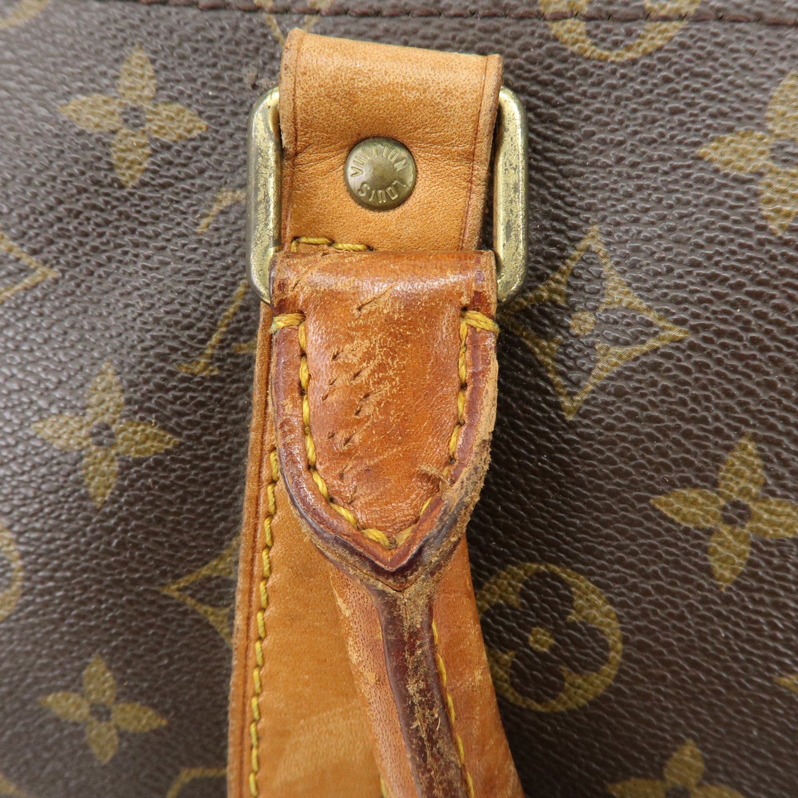 Louis Vuitton Monogram Keep All Bandouliere 55 Boston Bag M41414