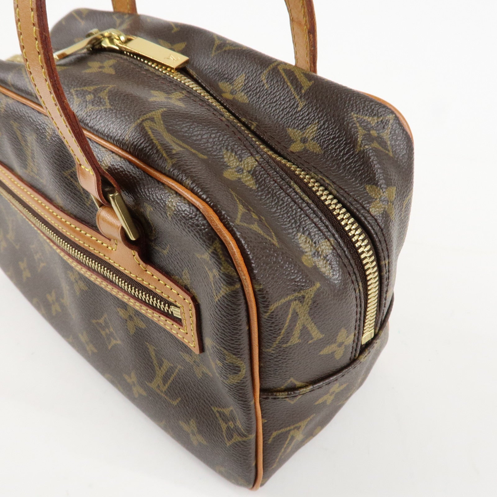Louis Vuitton Monogram Cite MM Shoulder Bag Hand Bag M51182 Used