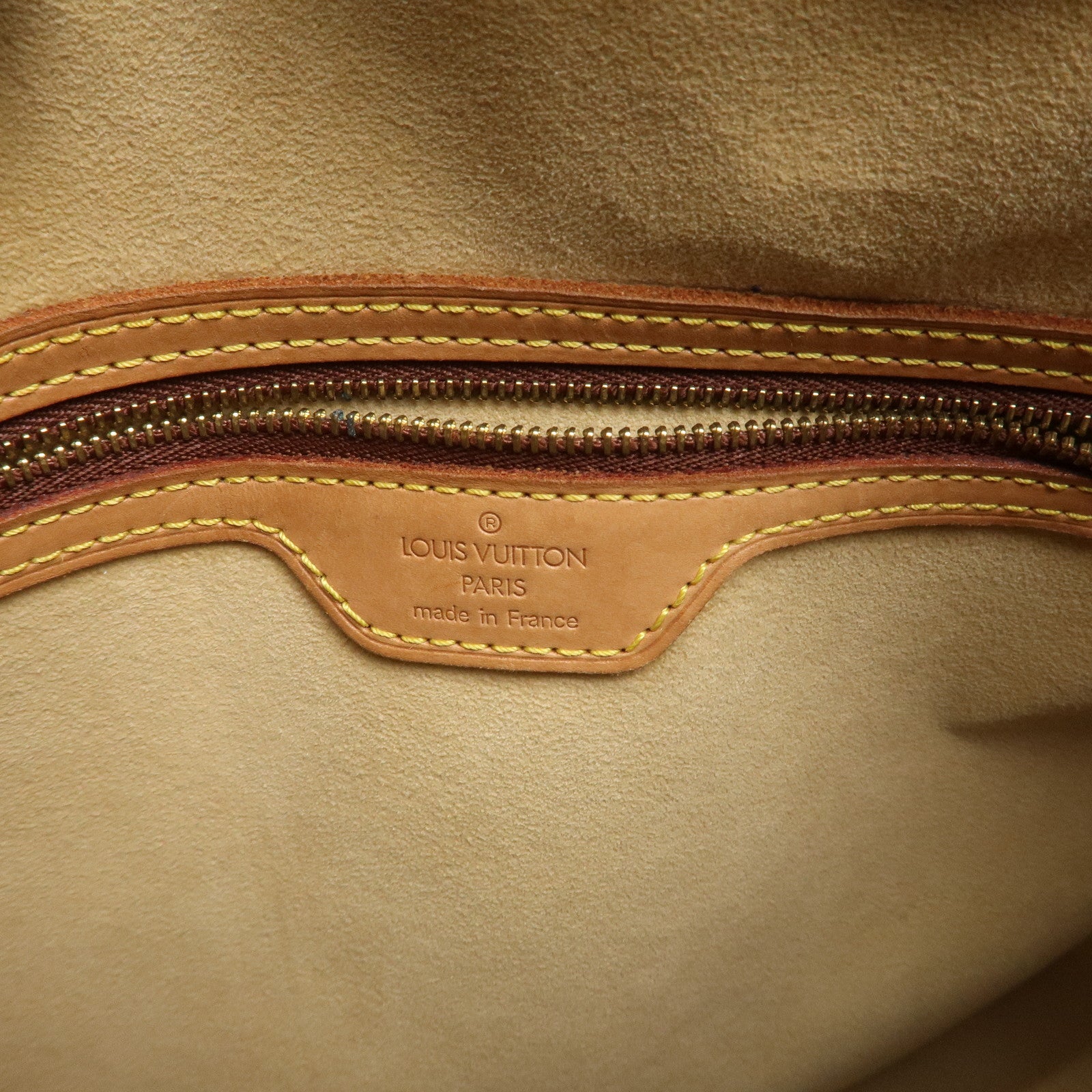 Louis Vuitton Monogram Looping GM Shoulder Bag Brown M51145