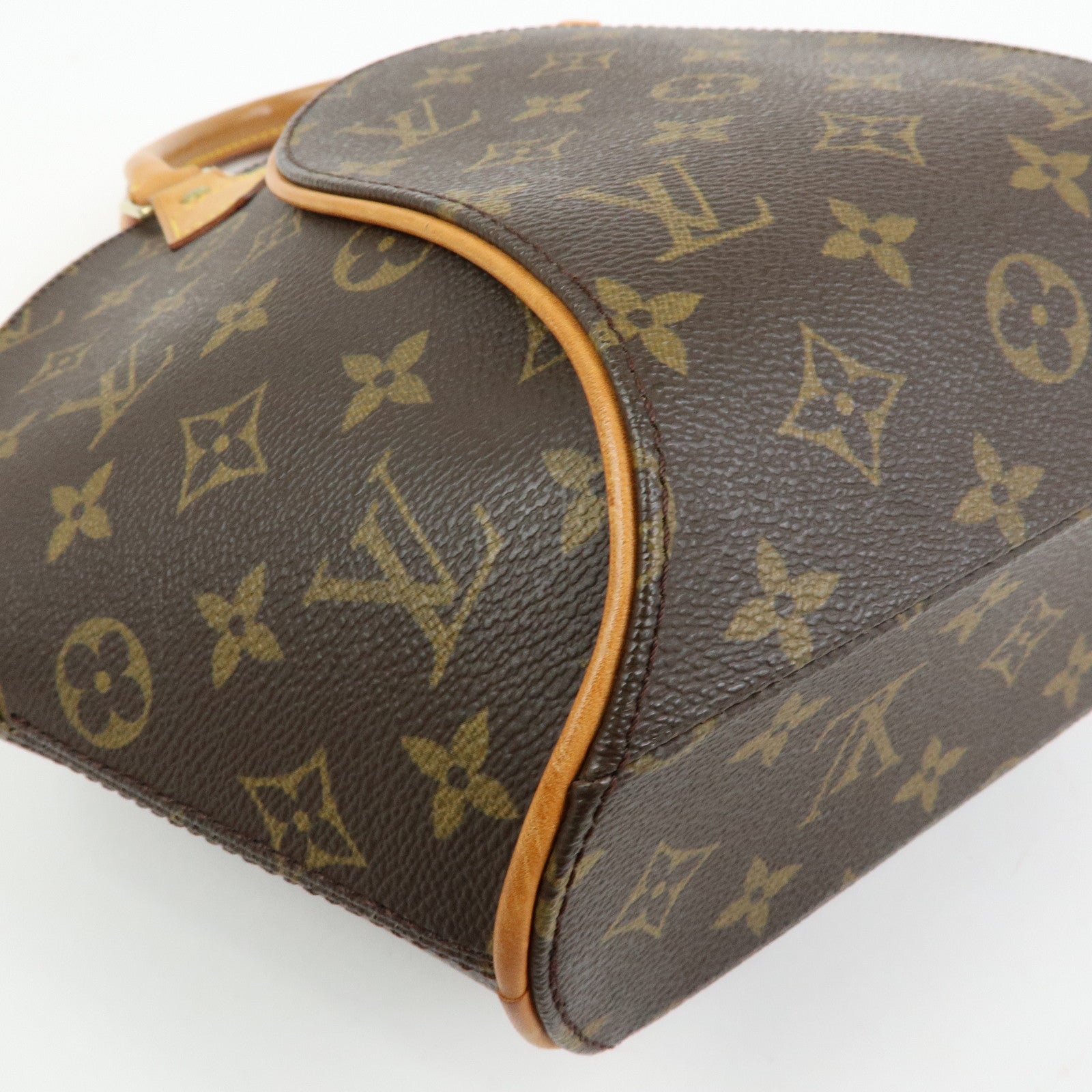 Louis Vuitton Monogram Ellipse PM Hand Bag Brown M51127