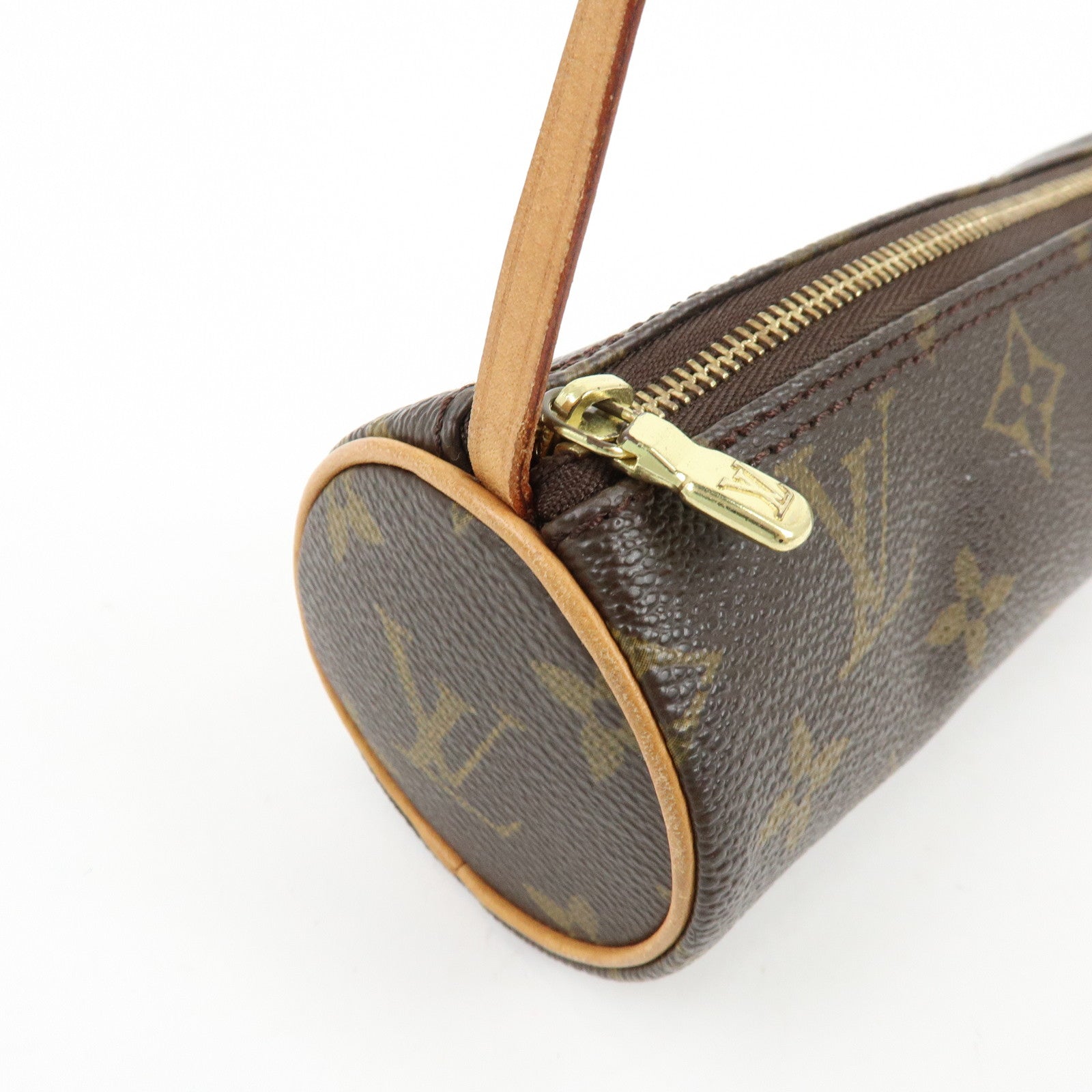 Louis Vuitton Monogram Canvas Mini Pouch for Papillon Bag Brown