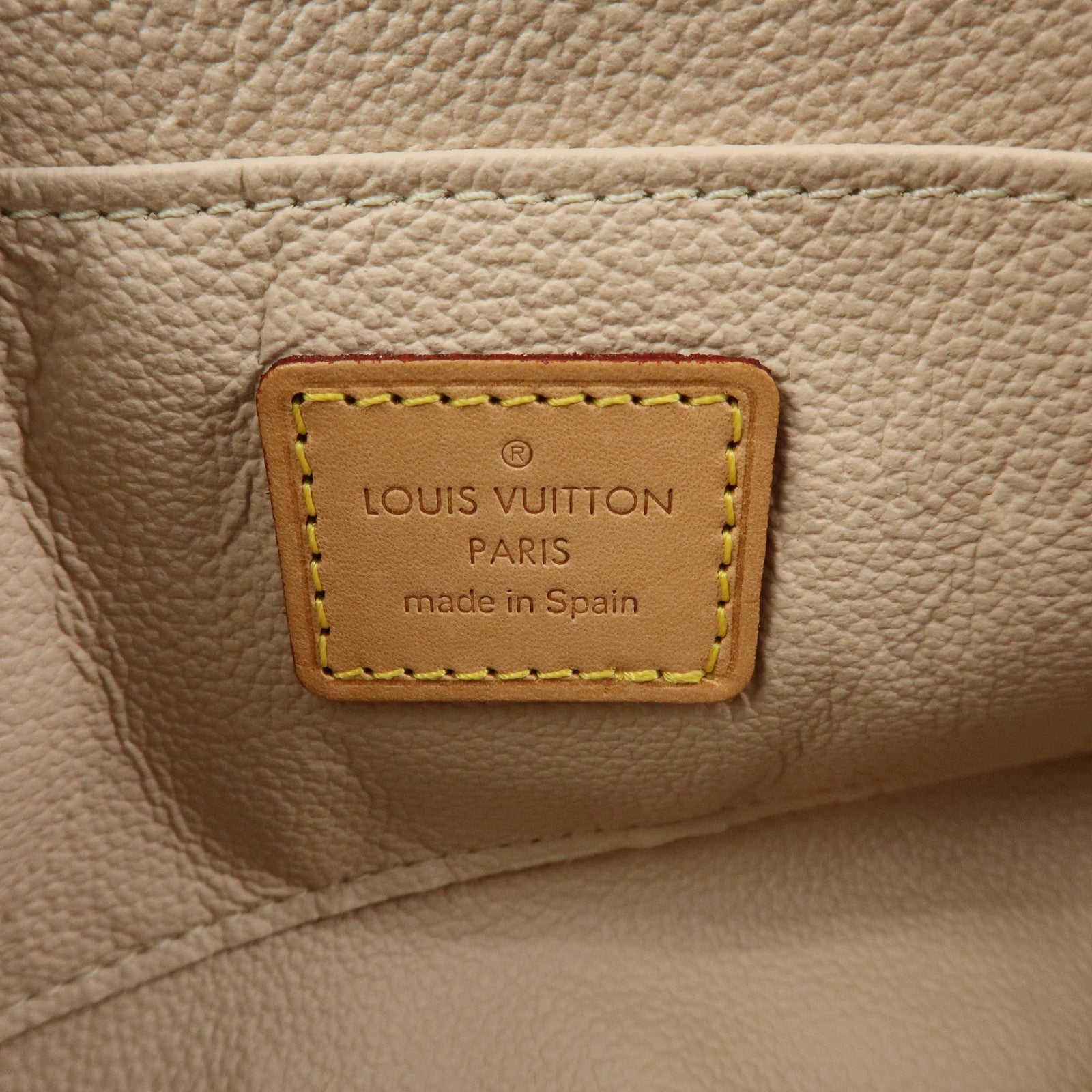 Louis Vuitton Monogram Pochette Cosmetic PM Pouch Brown M47515