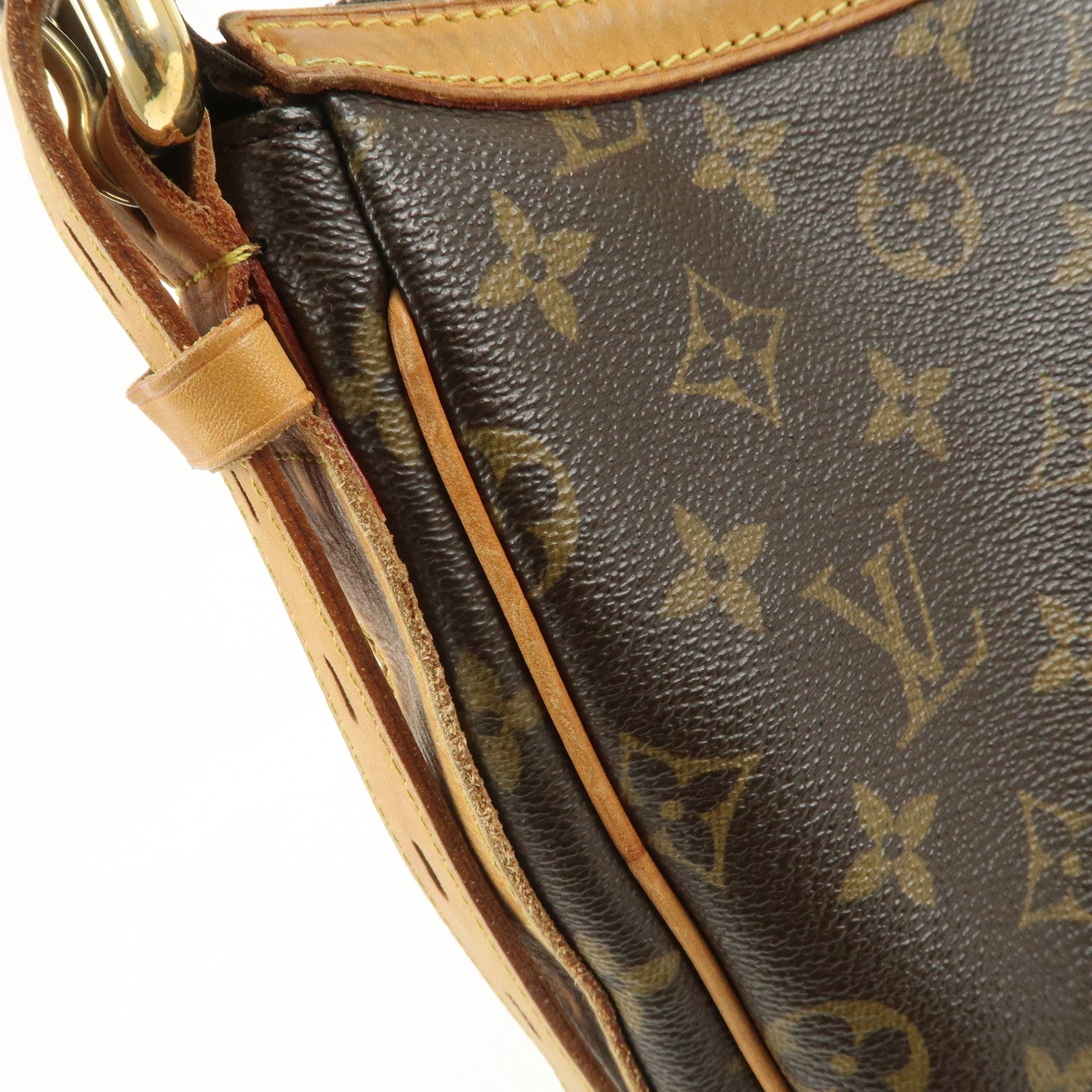 Louis Vuitton Monogram Tulum GM Shoulder Bag Brown M40075 Used