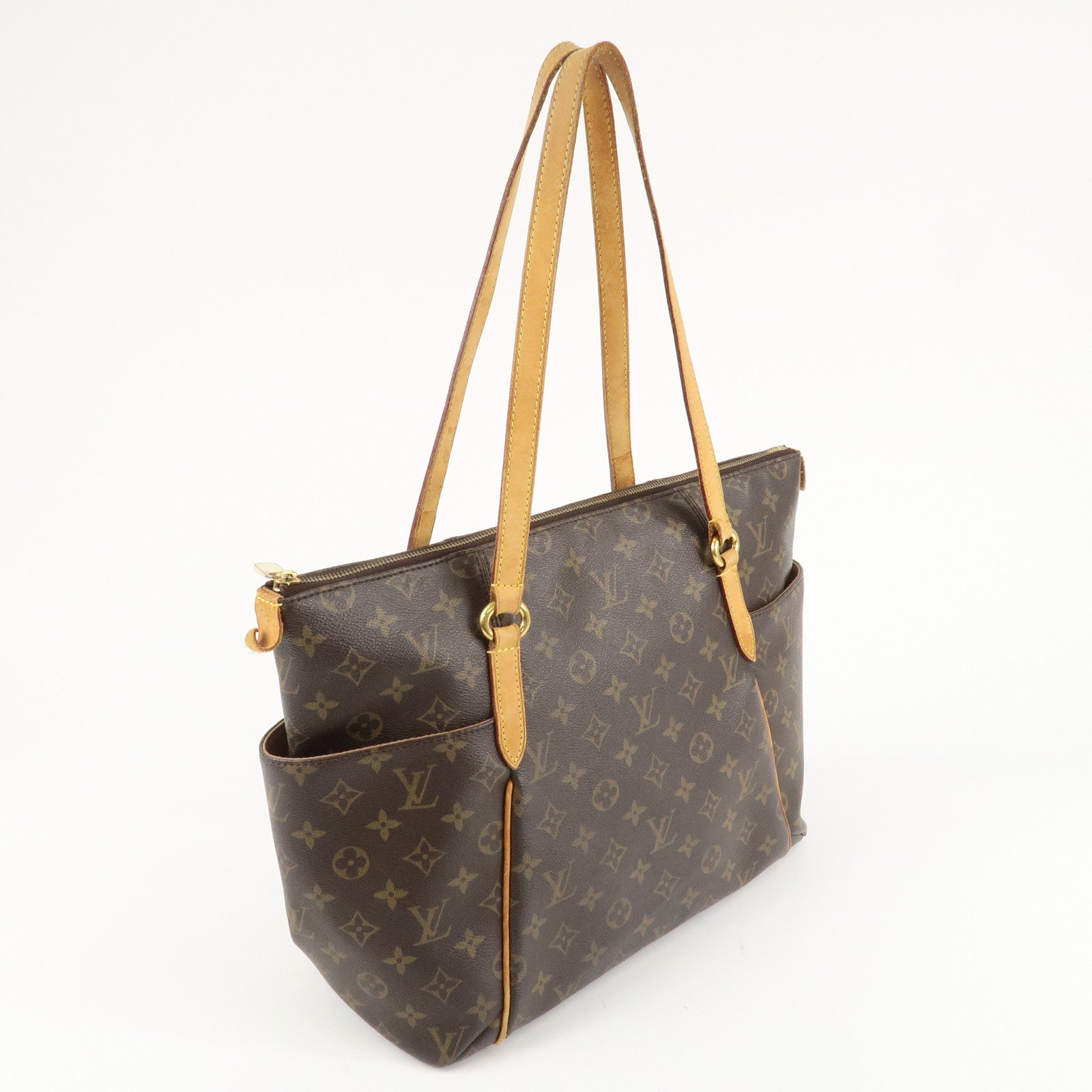 Louis Vuitton Monogram Totally MM Tote Bag Shoulder Bag M56689 Used