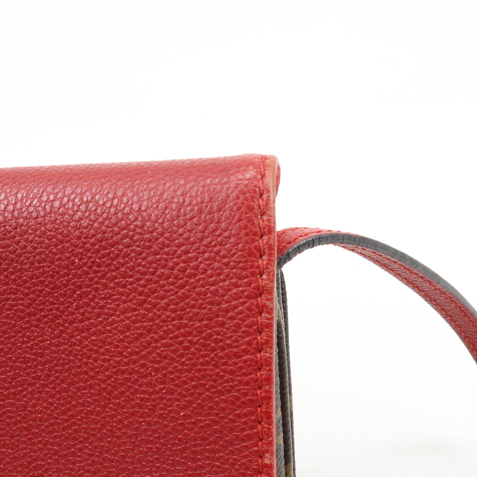 Louis Vuitton Monogram Twice Shoulder Crossbody Bag Cerise M50184