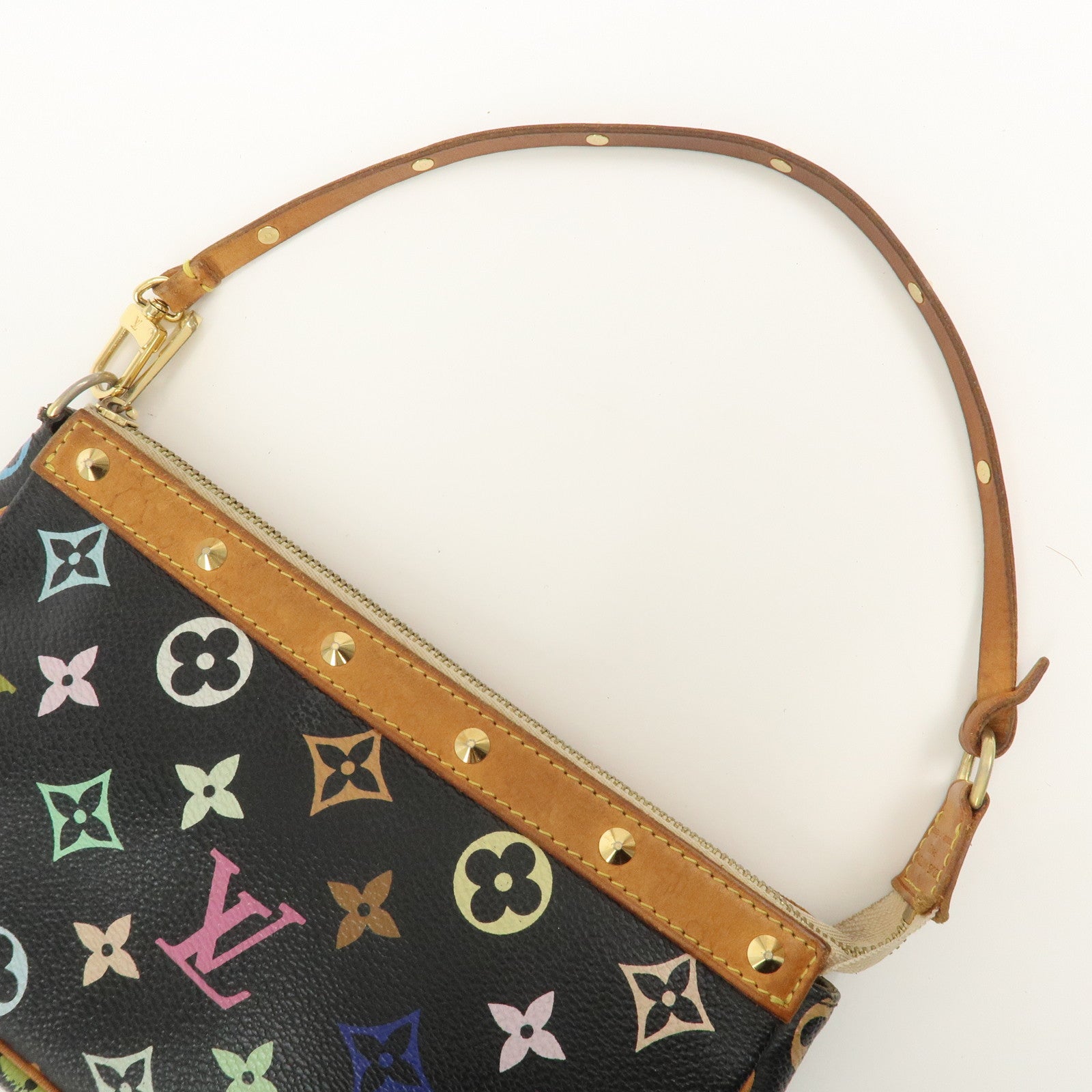 Louis Vuitton Monogram Multicolor Pochette Accessoires Noir M92648