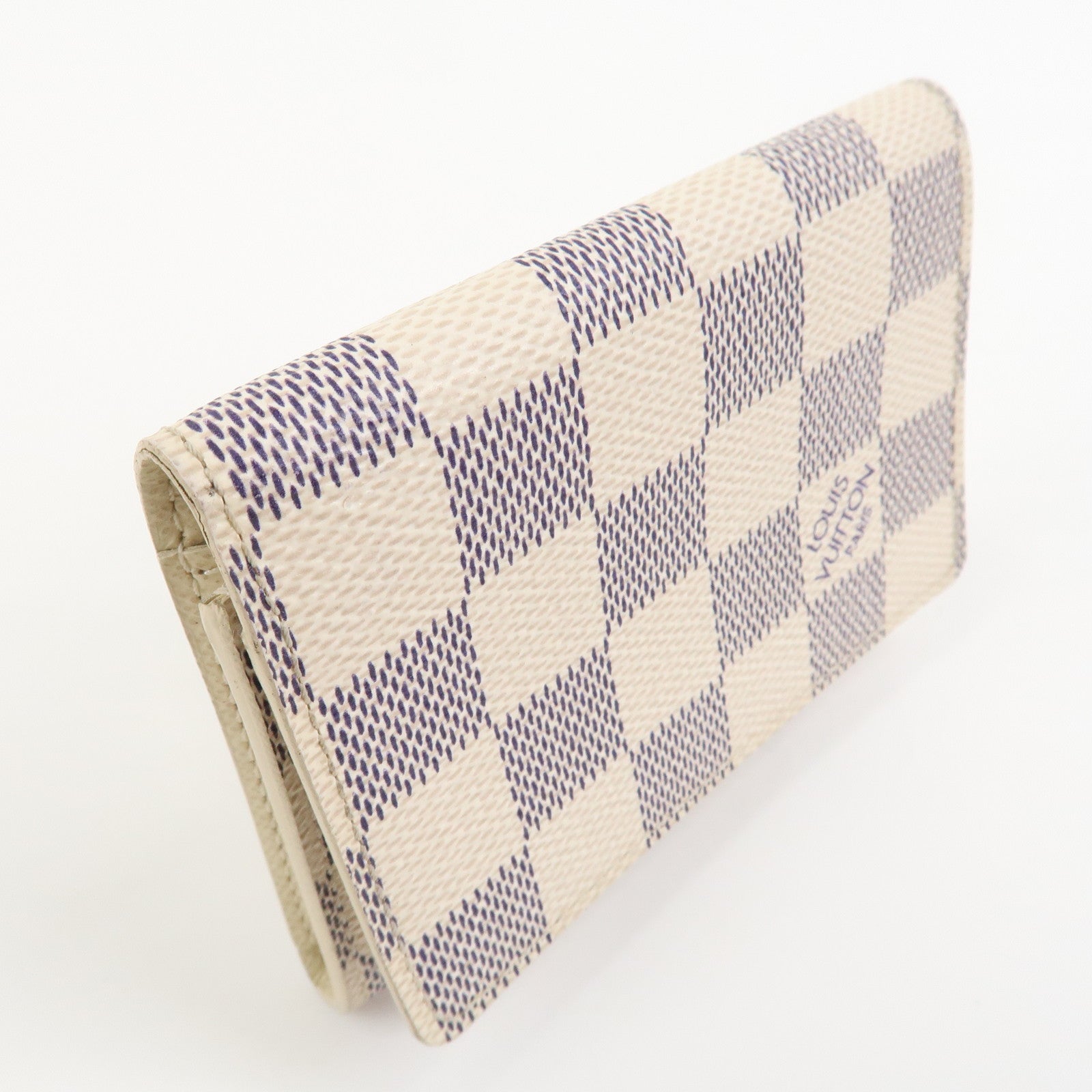 Louis Vuitton Damier Azur Enveloppe Carte de Visite CardCase N61746