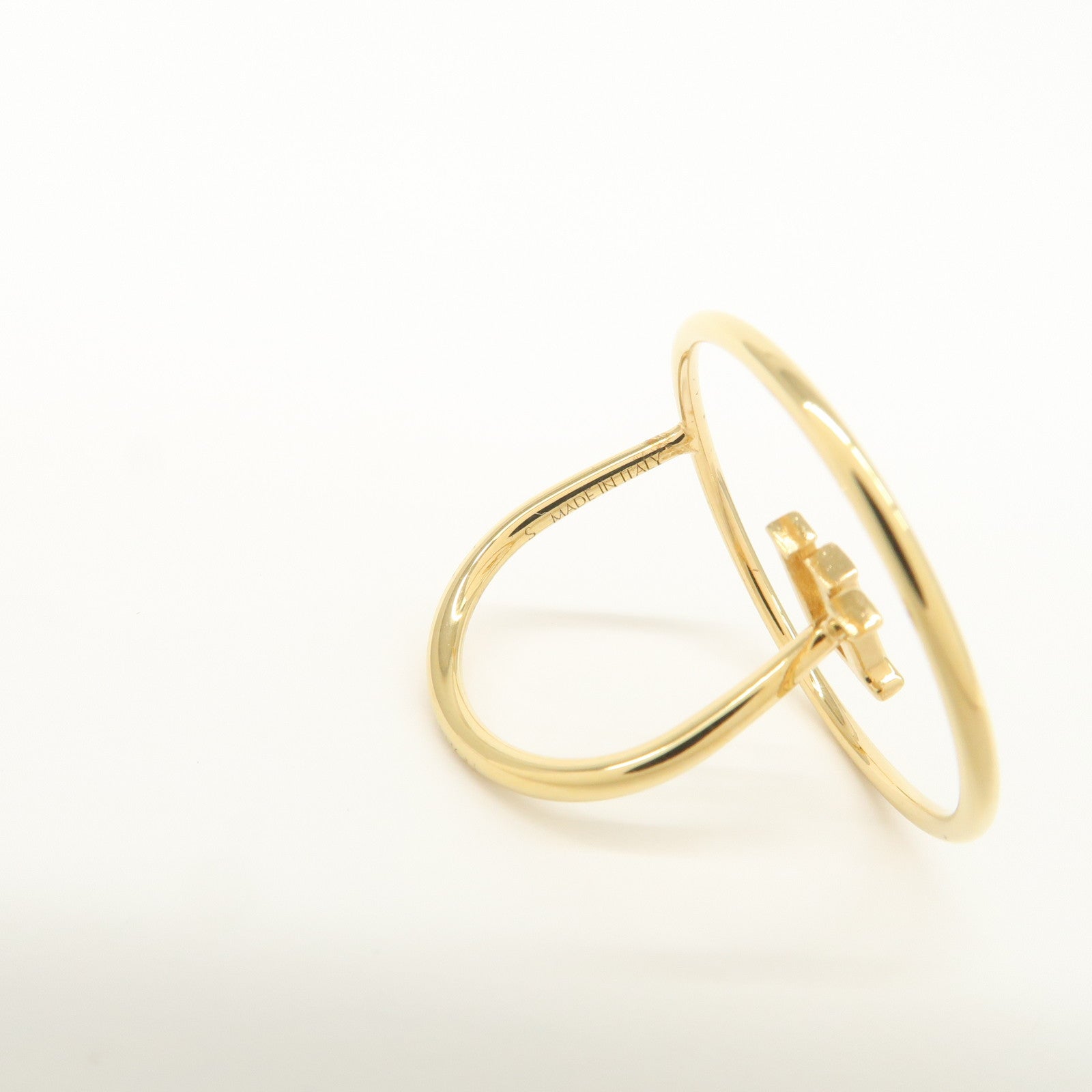 Louis Vuitton LV Eclipse Metal Ring Zipang Gold M00768