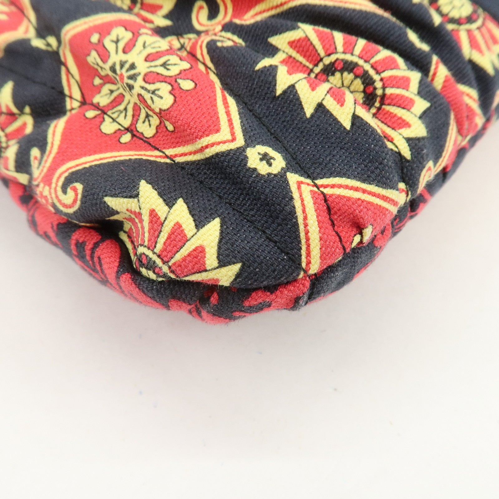 MIU MIU Matelasse 2Way Hand Bag Japan Limited Black Red