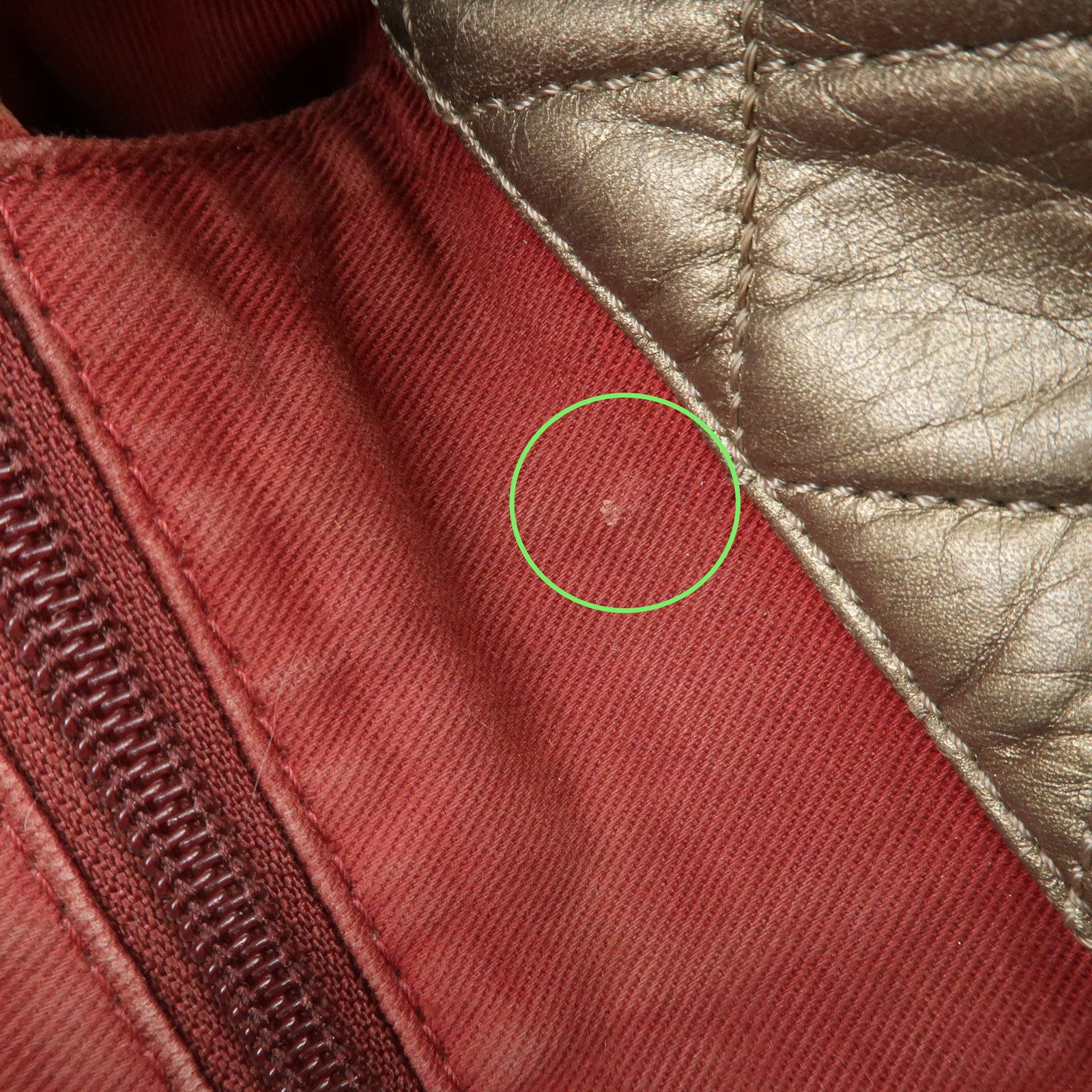 CHANEL Cambon Line Cotton Club Chain Shoulder Bag Tote Bag A34317