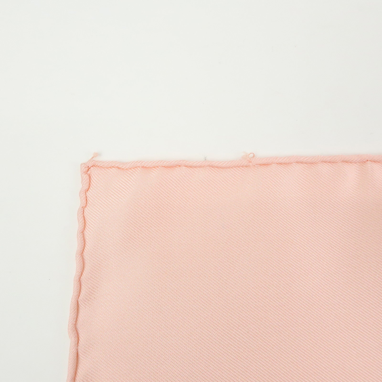 HERMES Carre 90 Silk 100% BRIDES DE GALA Scarf Light Pink White
