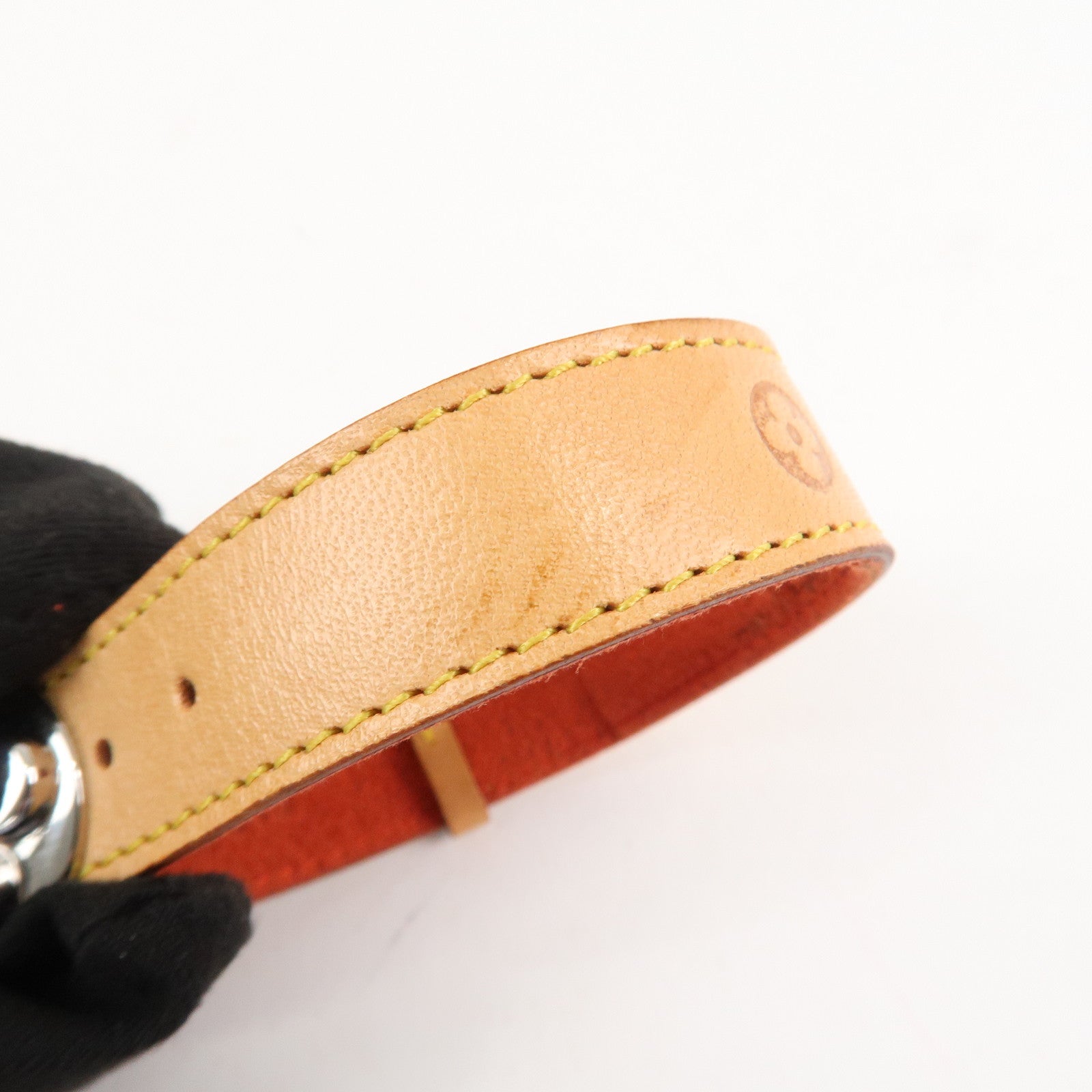 Louis Vuitton Monogram Leather Vous Good Luck Bracelet M64448 Used