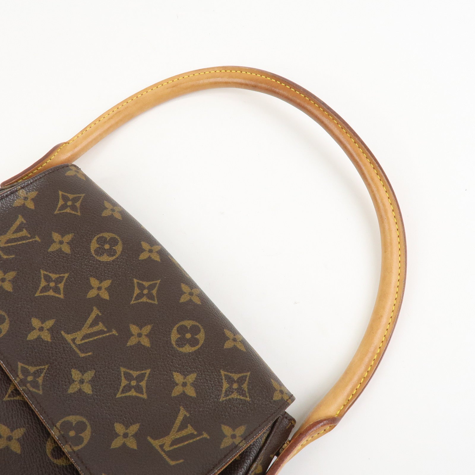Louis Vuitton Monogram Mini Looping Shoulder Bag Brown M51147