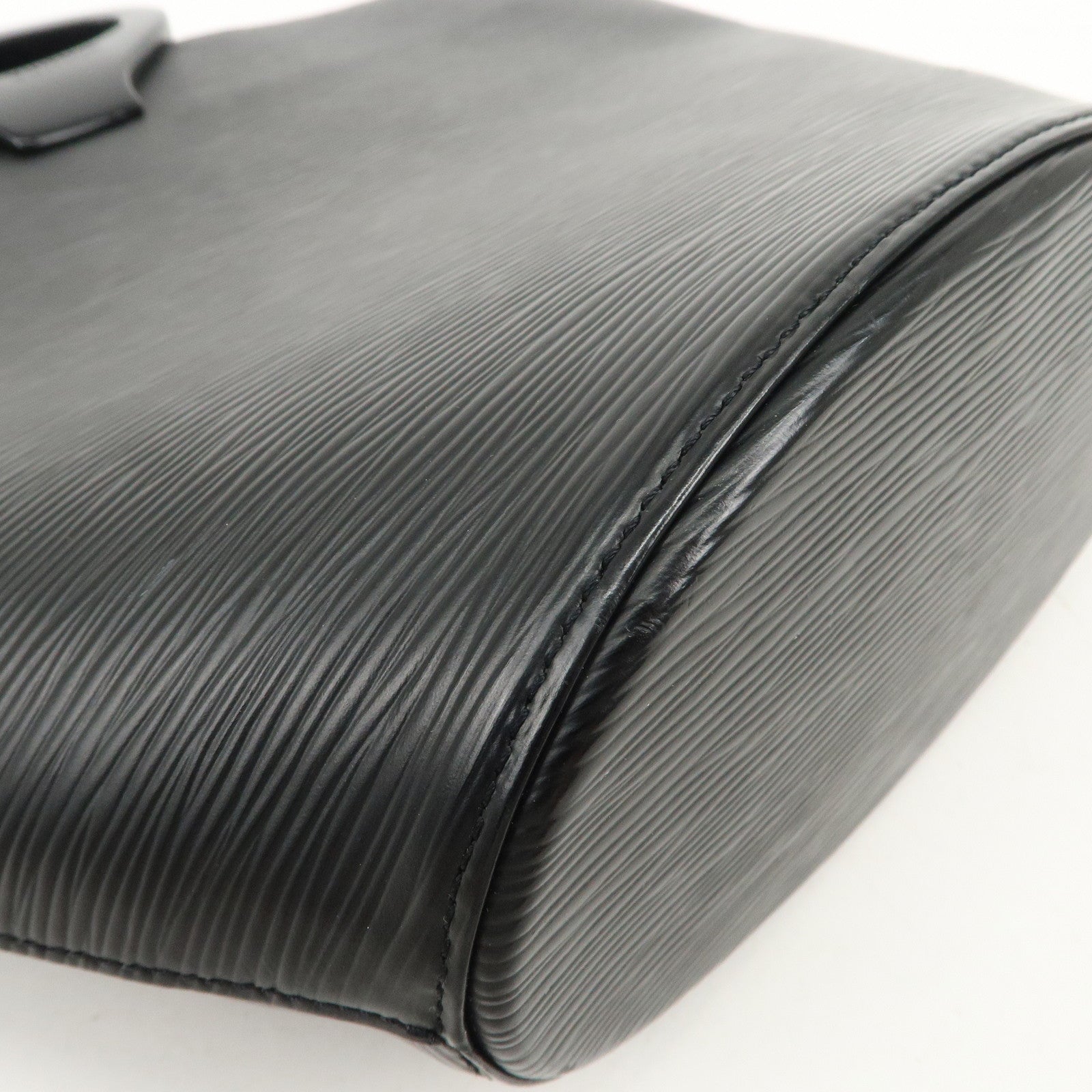 Louis Vuitton Epi Leather Noctambule Hand Bag Black M54522 Used