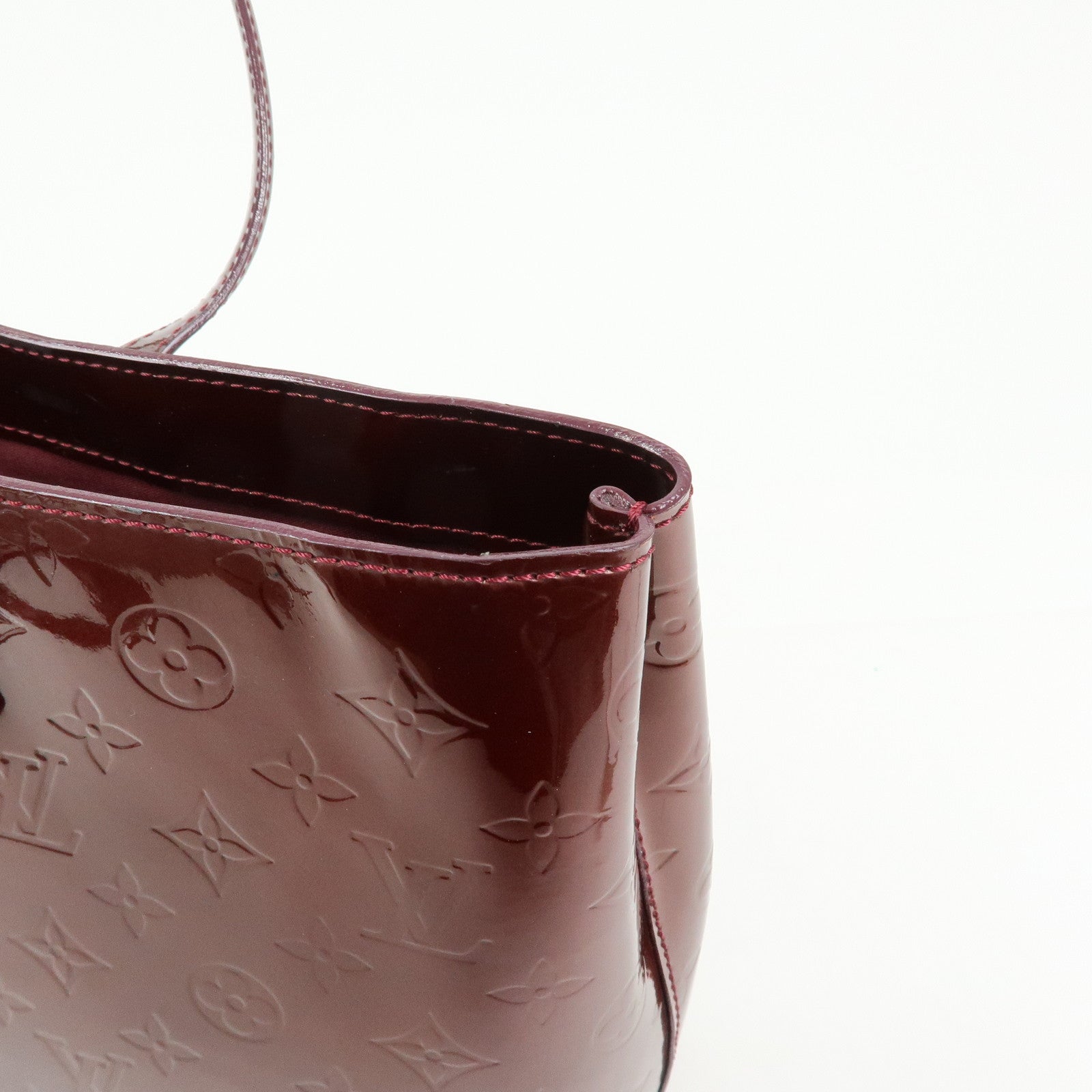 Louis Vuitton Monogram Vernis Leather Wilshire MM Tote Bag M91646