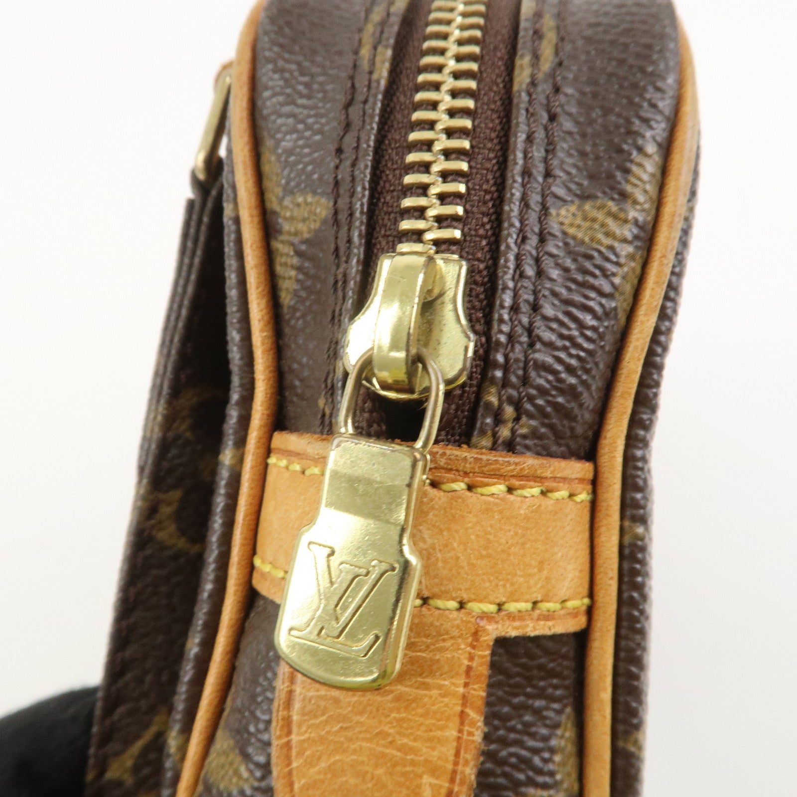 Louis Vuitton Monogram Pochette Marly Bandouliere Bag Brown M51828