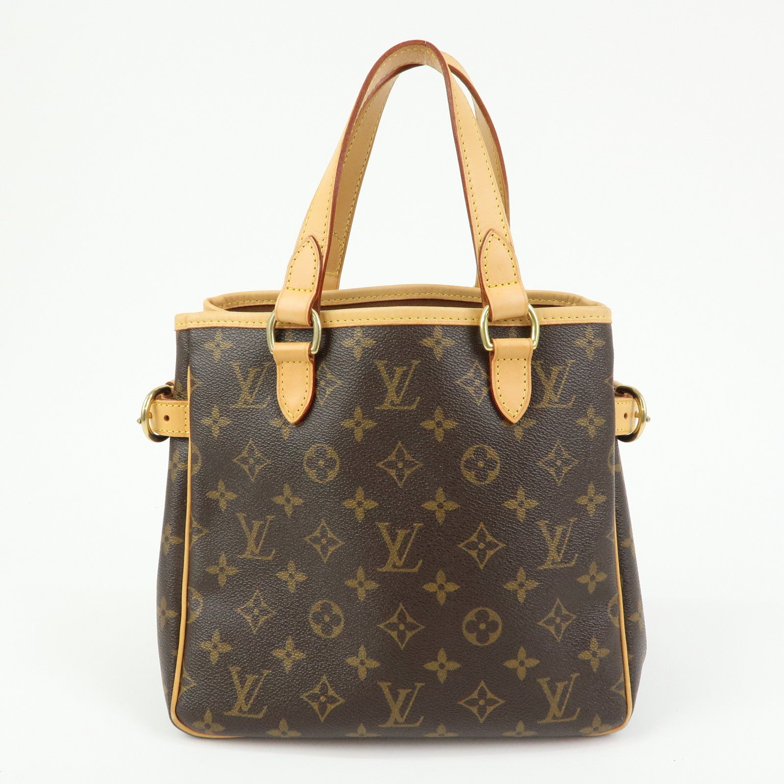 Louis Vuitton Monogram Batignolles Canvas Tote Bag Hand Bag M51156