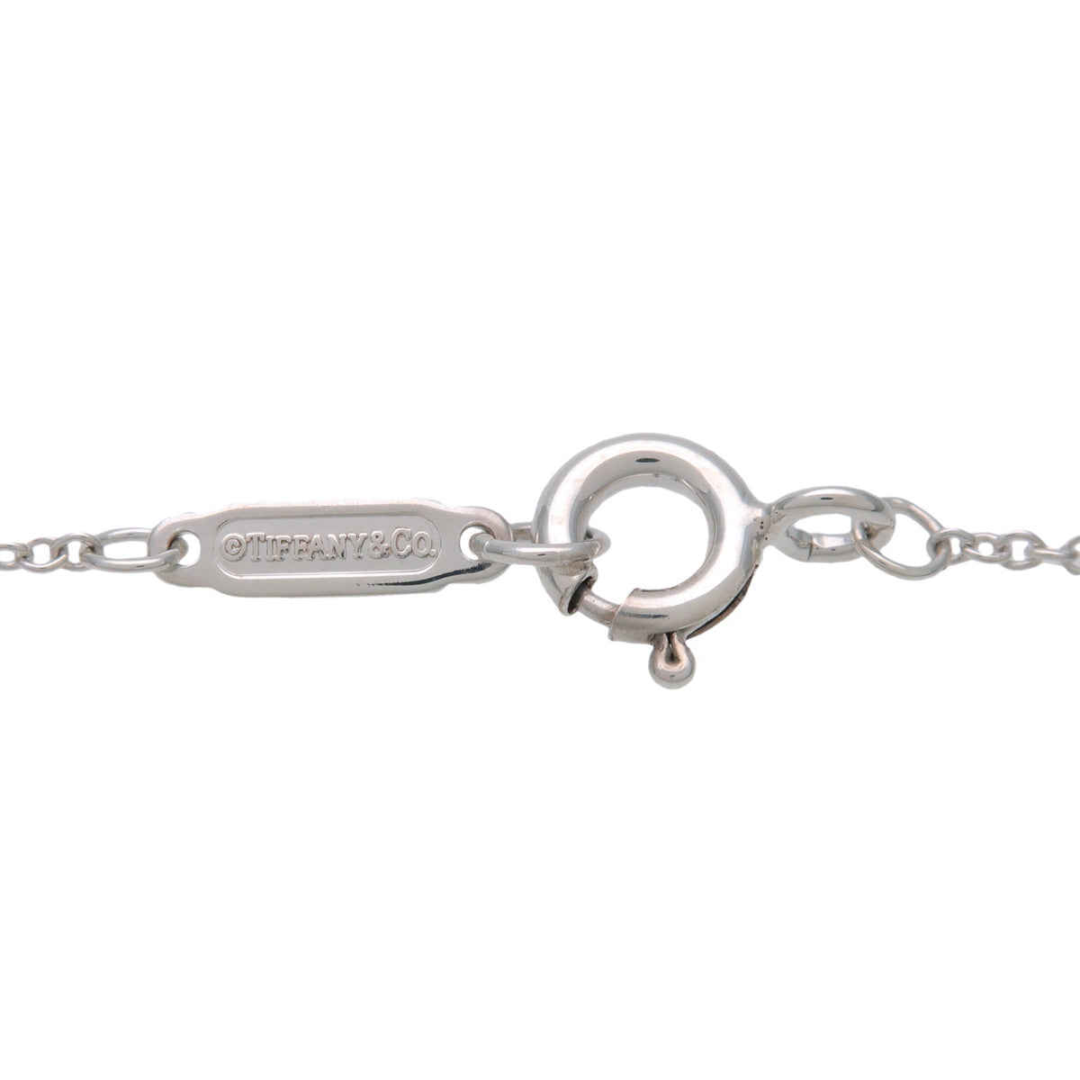 Tiffany & Co Return to Tiffany Mini Double Heart Tag Necklace SV925