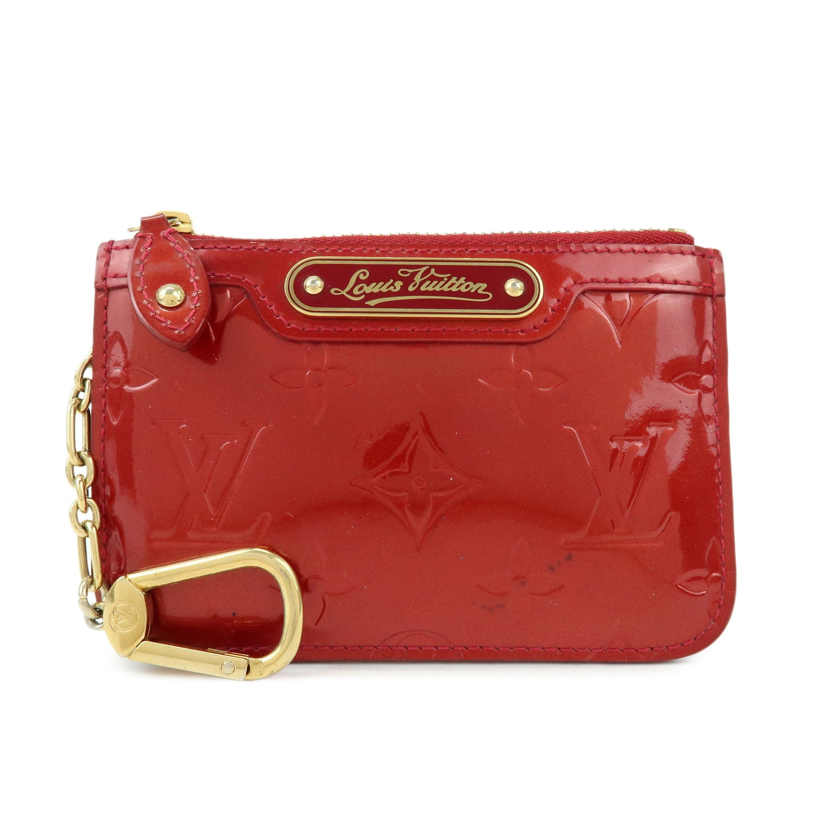 Louis Vuitton Monogram Vernis Pochette Cles NM Coin Case M93559