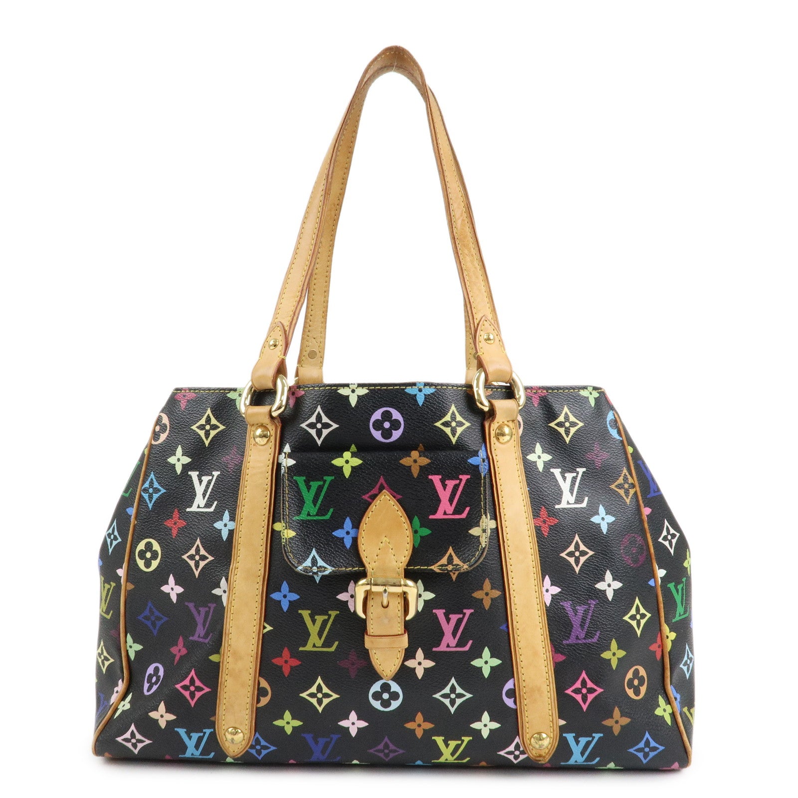Louis Vuitton Monogram Multicolor Aurelia MM Shoulder Bag M40095 Used
