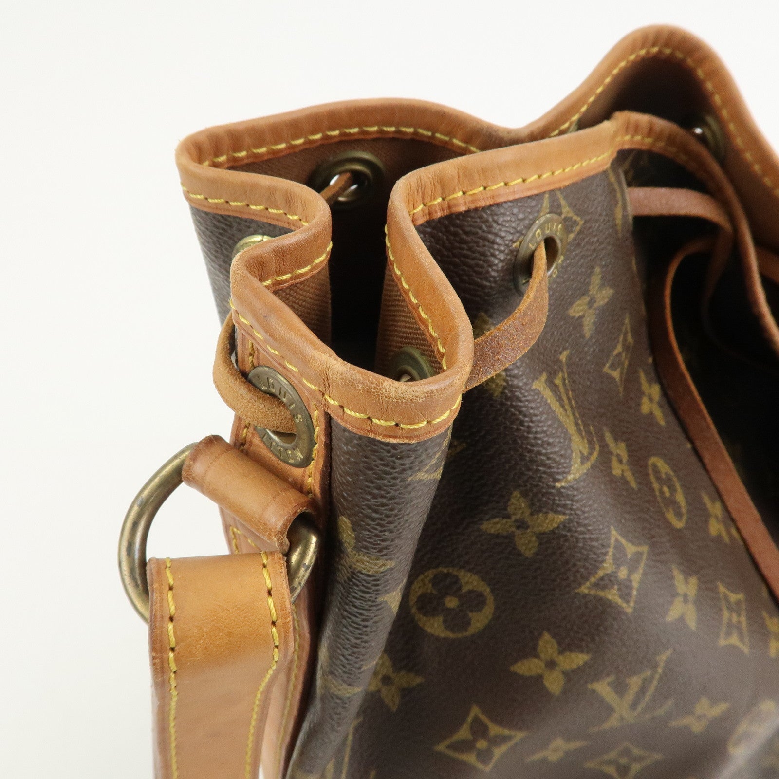 Louis Vuitton Monogram Noe Shoulder Bag Hand Bag Brown M42224