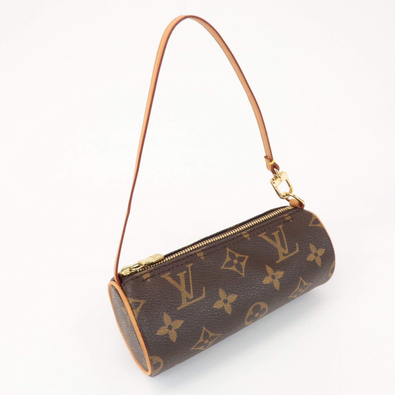 Louis Vuitton Monogram Mini Pouch for Papillon Bag Brown