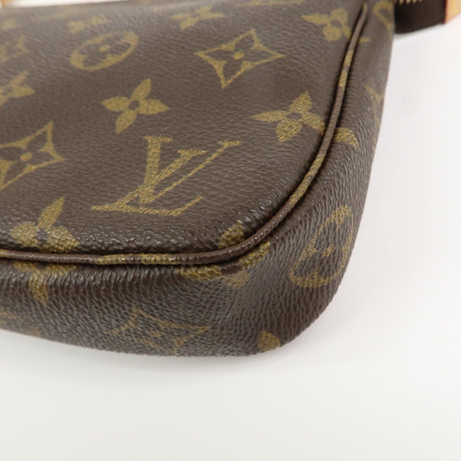 Louis Vuitton Monogram Pochette Accessoires Pouch Hand Bag M51980
