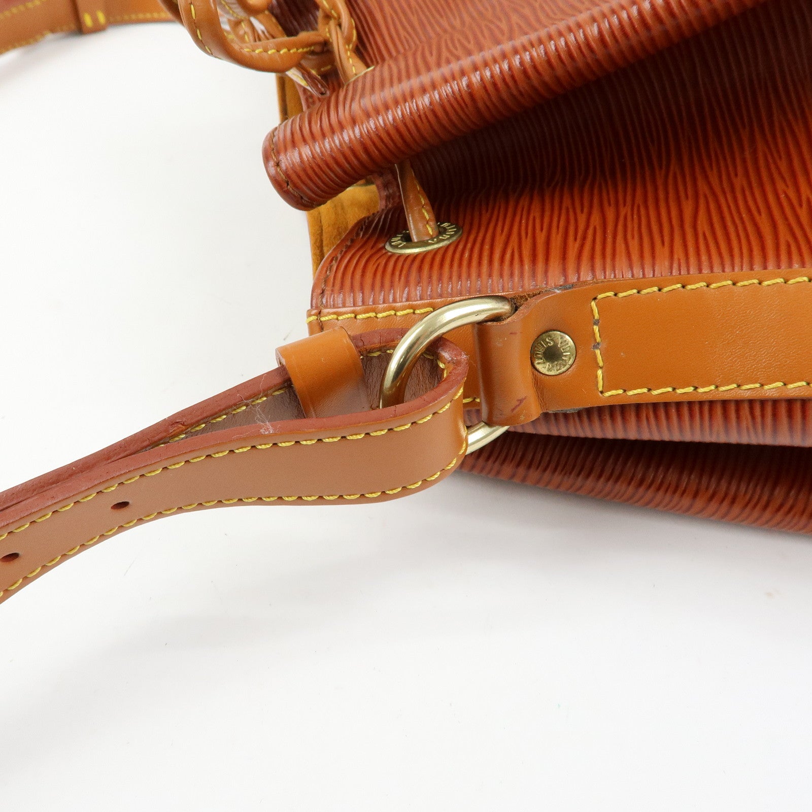 Louis Vuitton Epi Noe Bi-Color Shoulder Bag Kenya Brown M44028