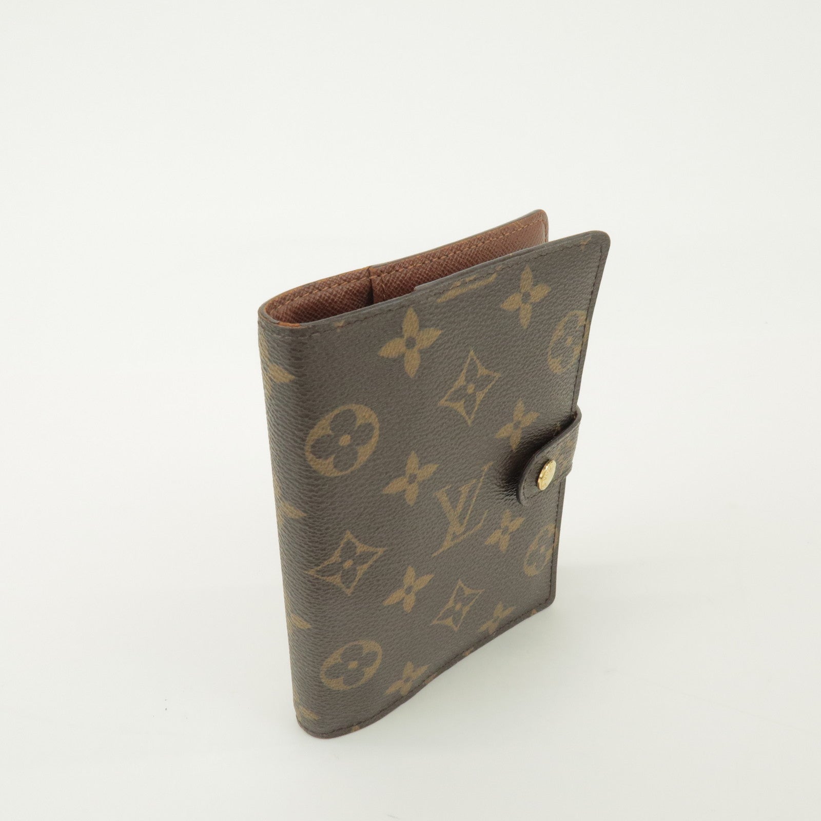 Louis Vuitton Monogram Agenda PM Planner Cover Brown R20005