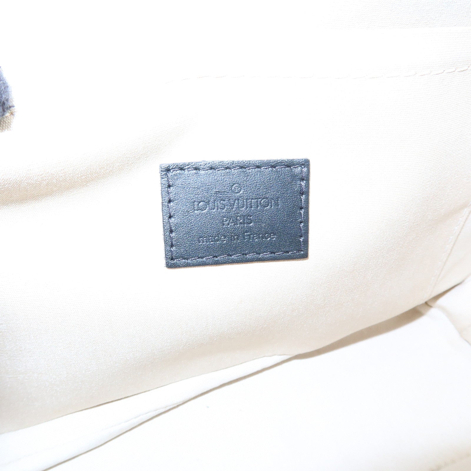 Louis Vuitton Monogram Mini Lin Lucille PM Hand Bag Blue M92676
