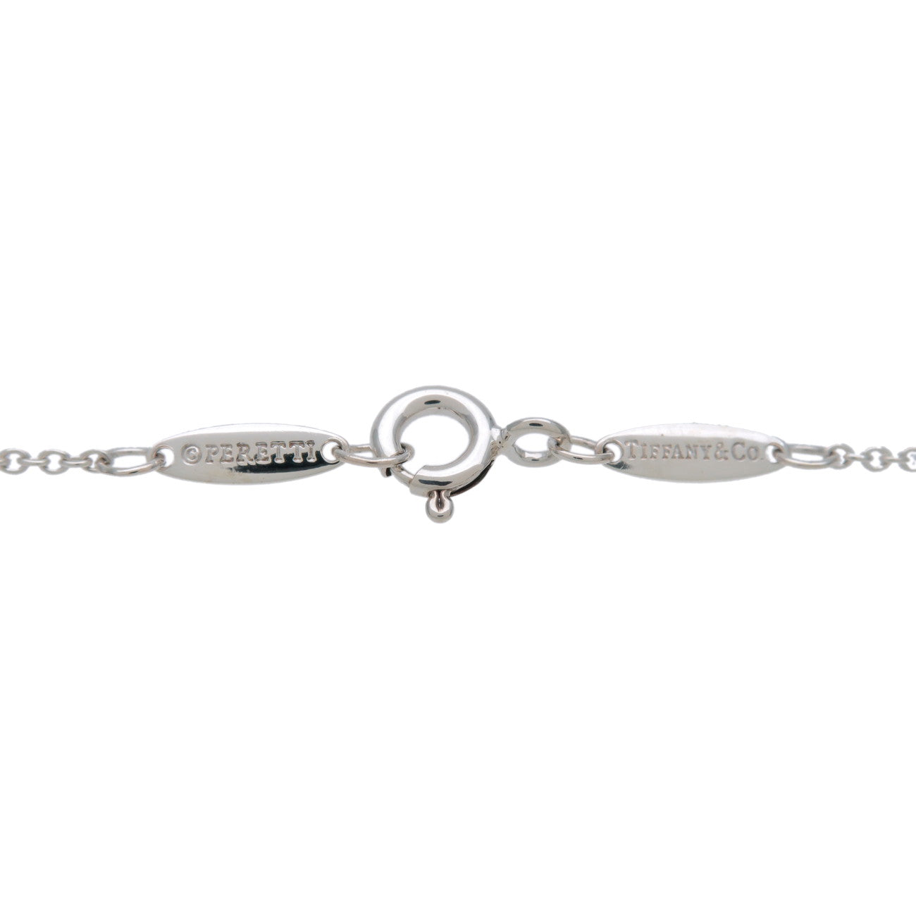 Tiffany & Co By the Yard 1P Diamond Necklace 0.05ct SV925
