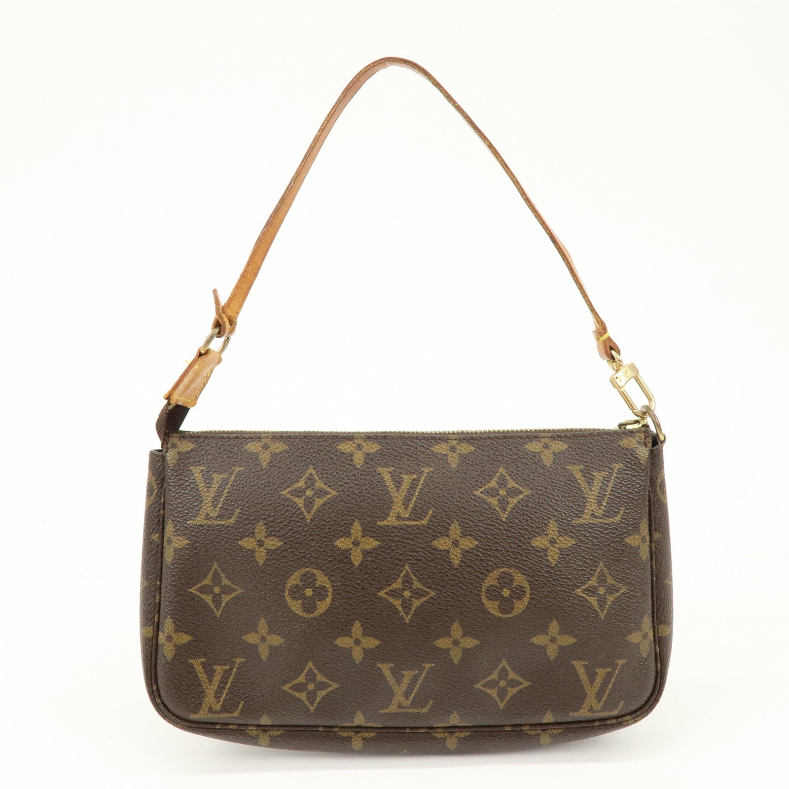 Louis Vuitton Monogram Pochette Accessoires Pouch Hand Bag M51980