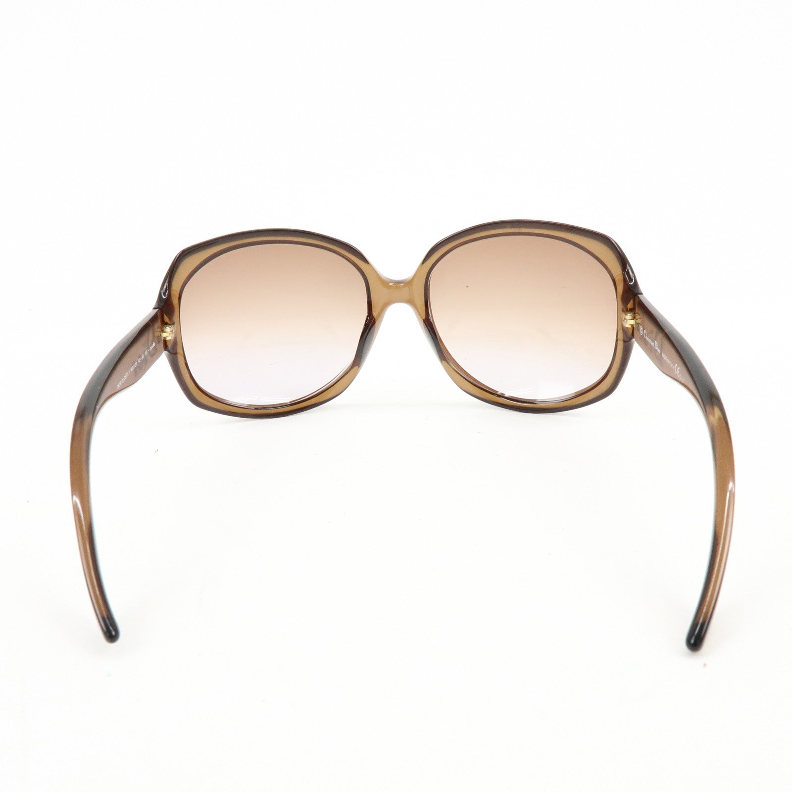 Christian Dior Glossy1 Plastic Sunglasses 62□20 120 Brown