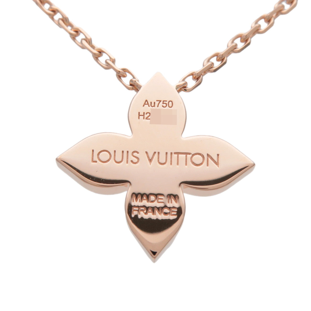 Louis Vuitton Pendantif Star Blossom Diamond Necklace 750PG Q93710