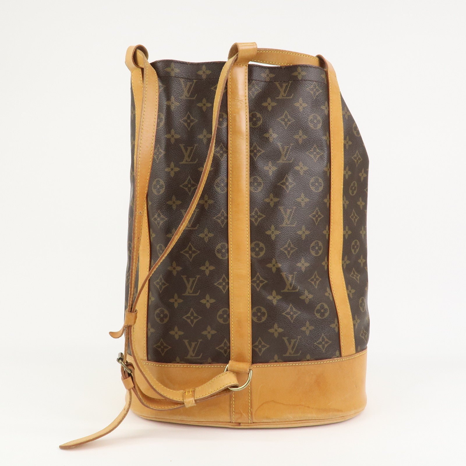 Louis Vuitton Monogram Randonnee GM Shoulder Bag Brown M42244