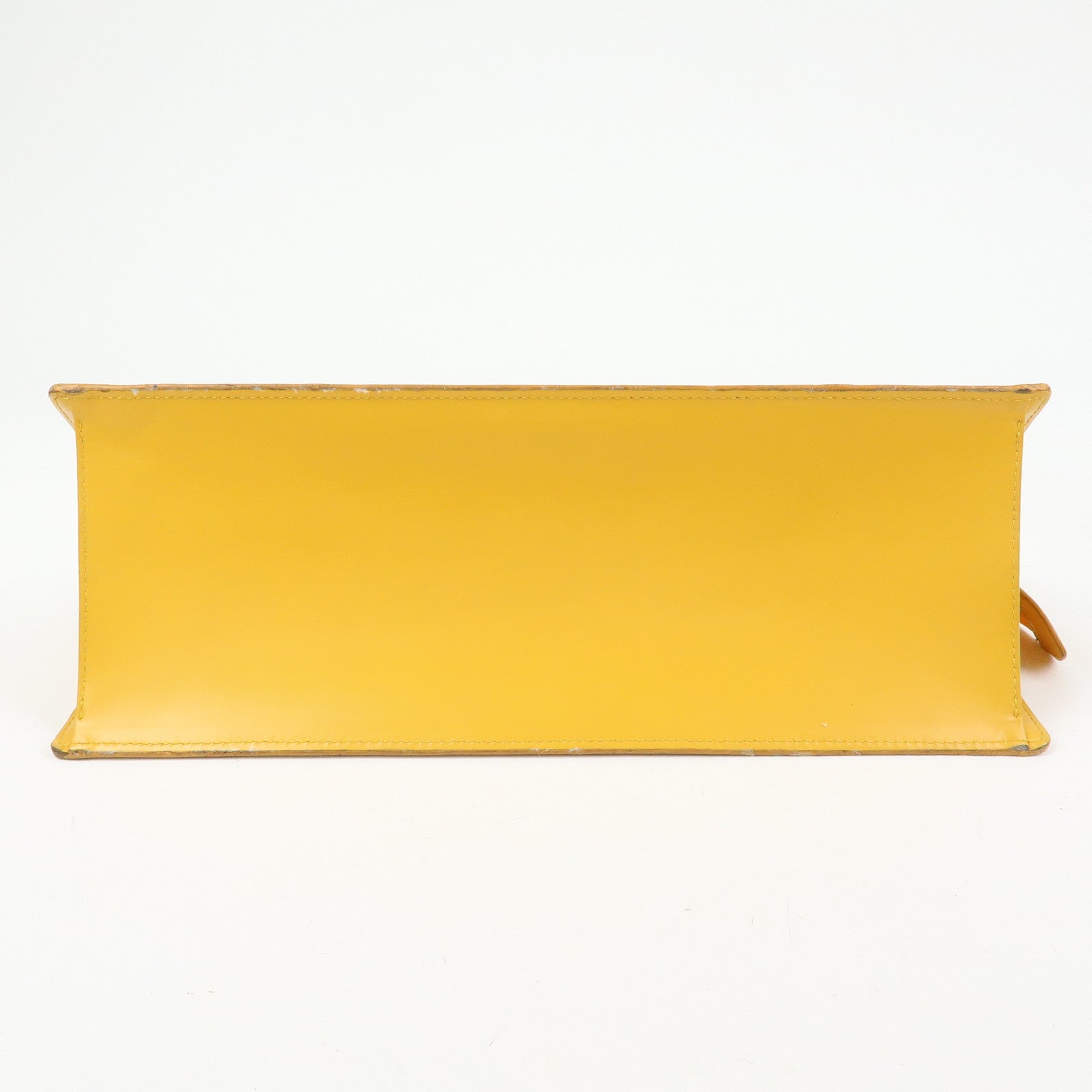 Louis Vuitton Epi Sac Triangle Hand Bag Tassili Yellow M52099