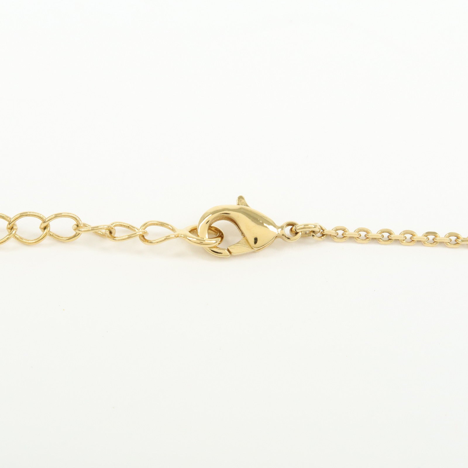 Ferragamo Gancini Logo Metal Necklace Gold