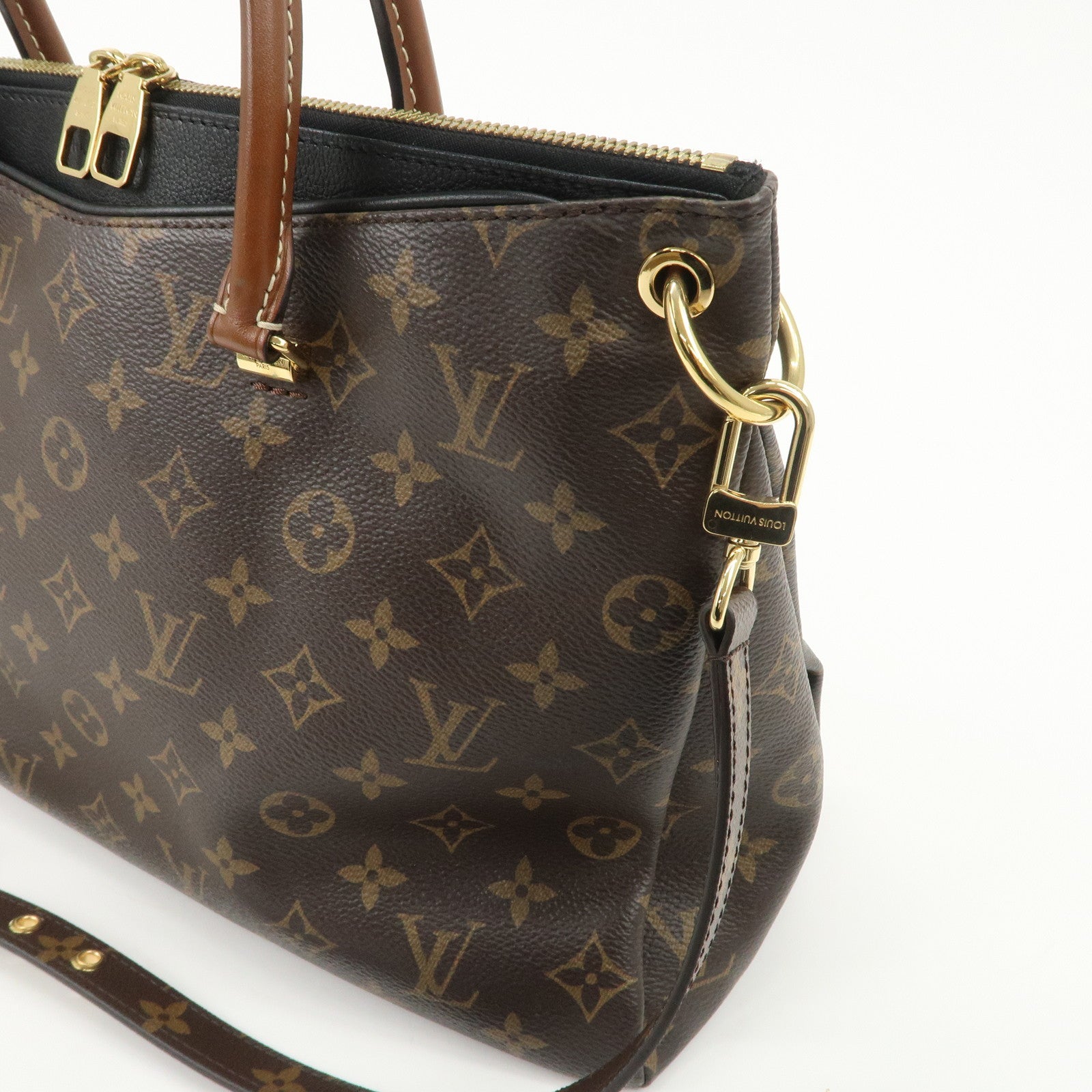 Louis Vuitton Monogram Pallas 2Way Bag Hand Bag M41064